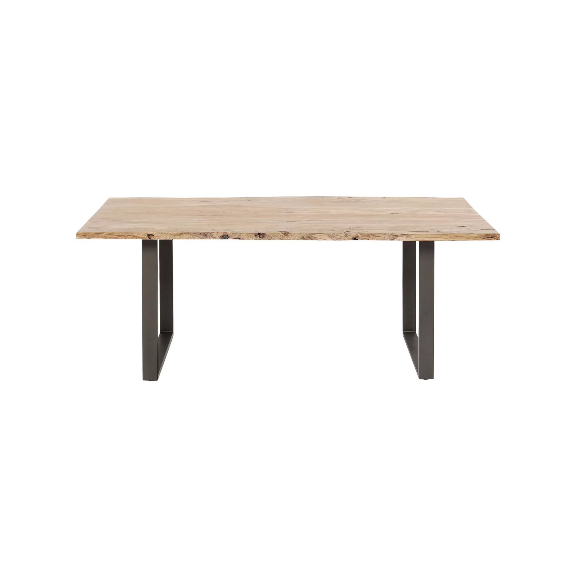 Table Harmony Acacia Acier 160x80cm ^KARE Design Outlet