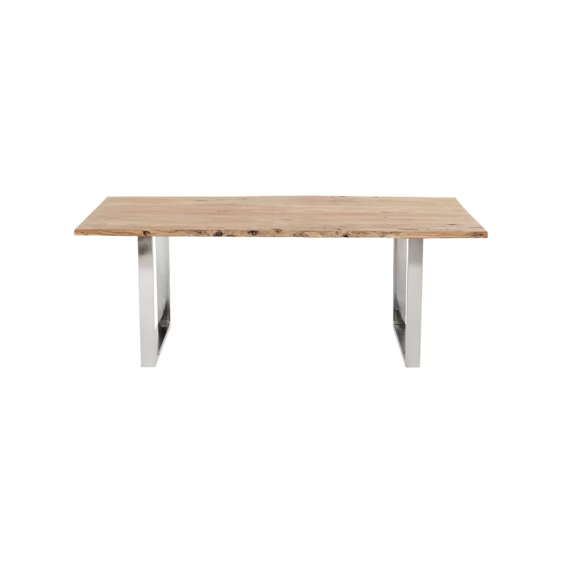 Table Harmony Acacia Chrome 200x100cm ^KARE Design Flash Sale