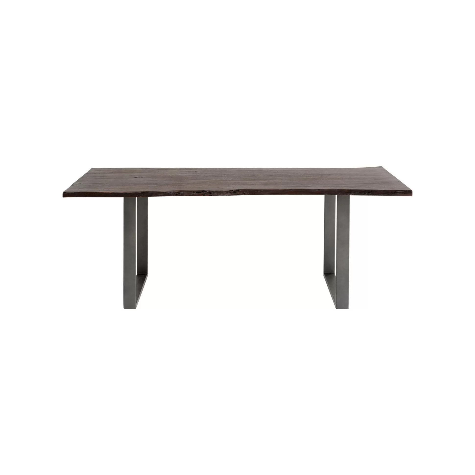 Table Harmony Noyer Acier 180x90cm ^KARE Design Cheap