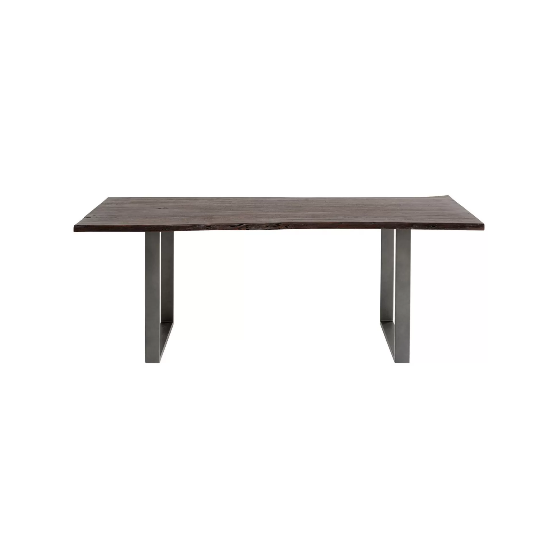 Table Harmony Noyer Acier 160x80cm ^KARE Design Hot