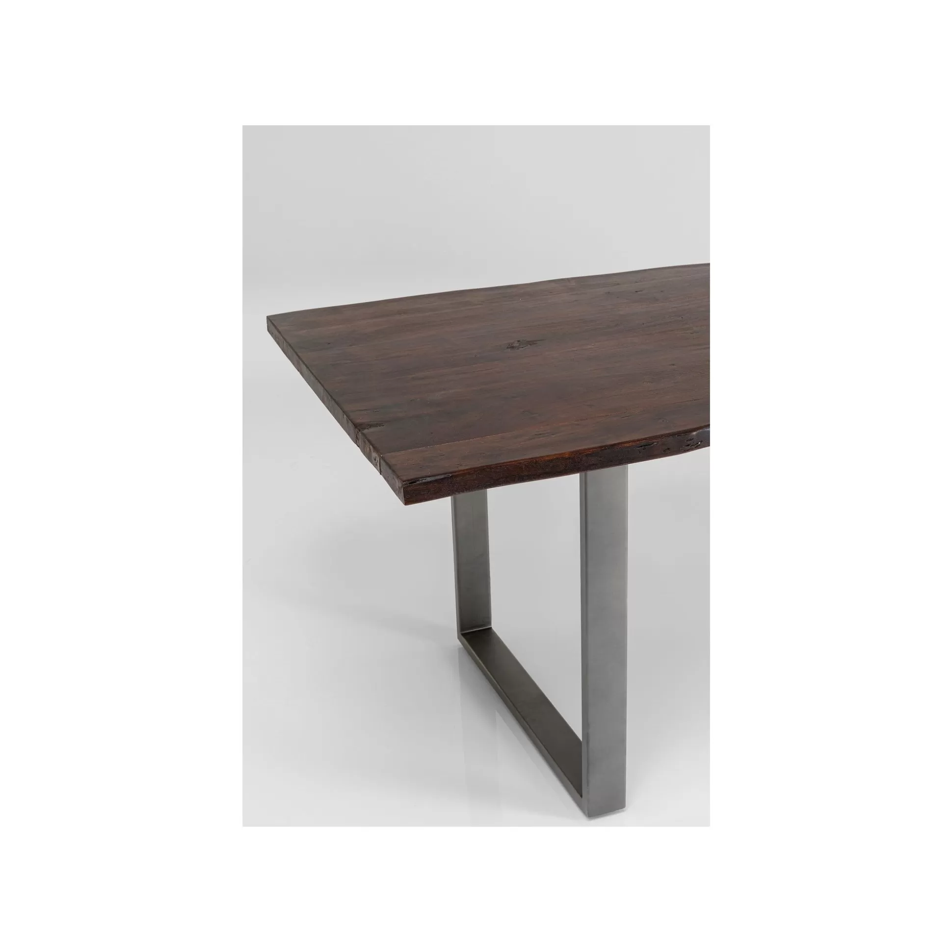 Table Harmony Noyer Acier 180x90cm ^KARE Design Cheap