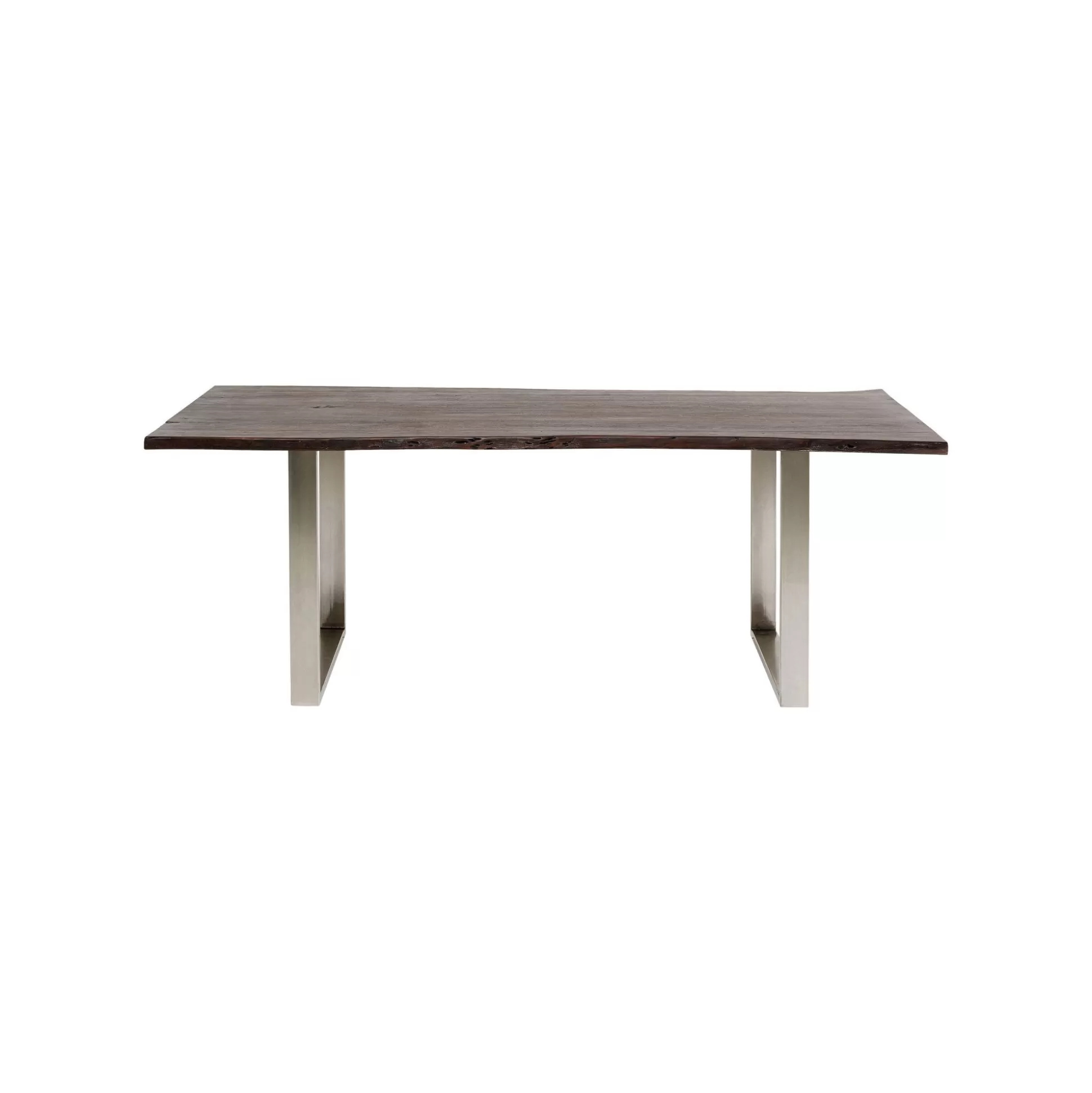 Table Harmony Noyer Chrome 180x90cm ^KARE Design Store