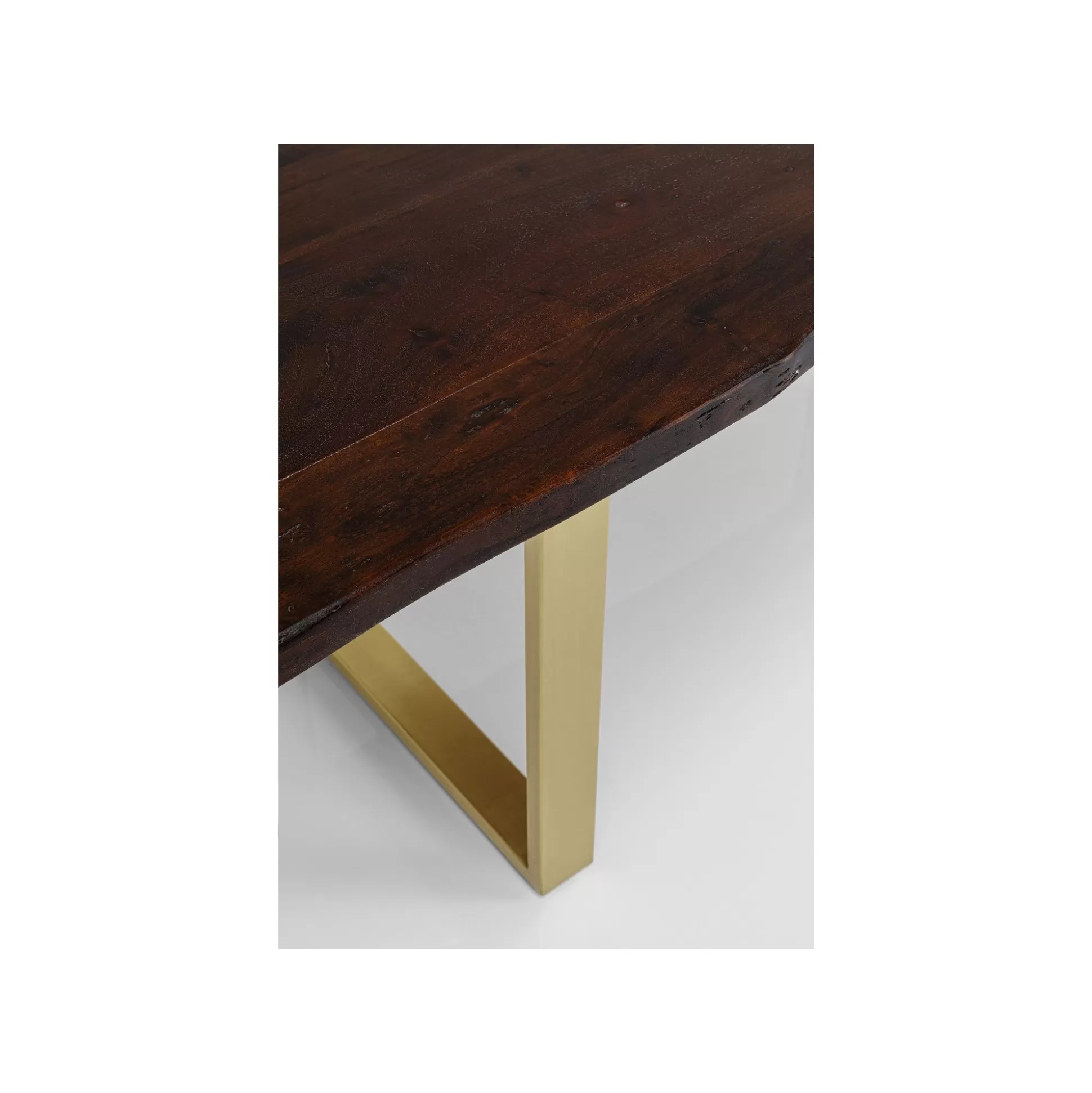 Table Harmony Noyer Laiton 200x100cm ^KARE Design Hot