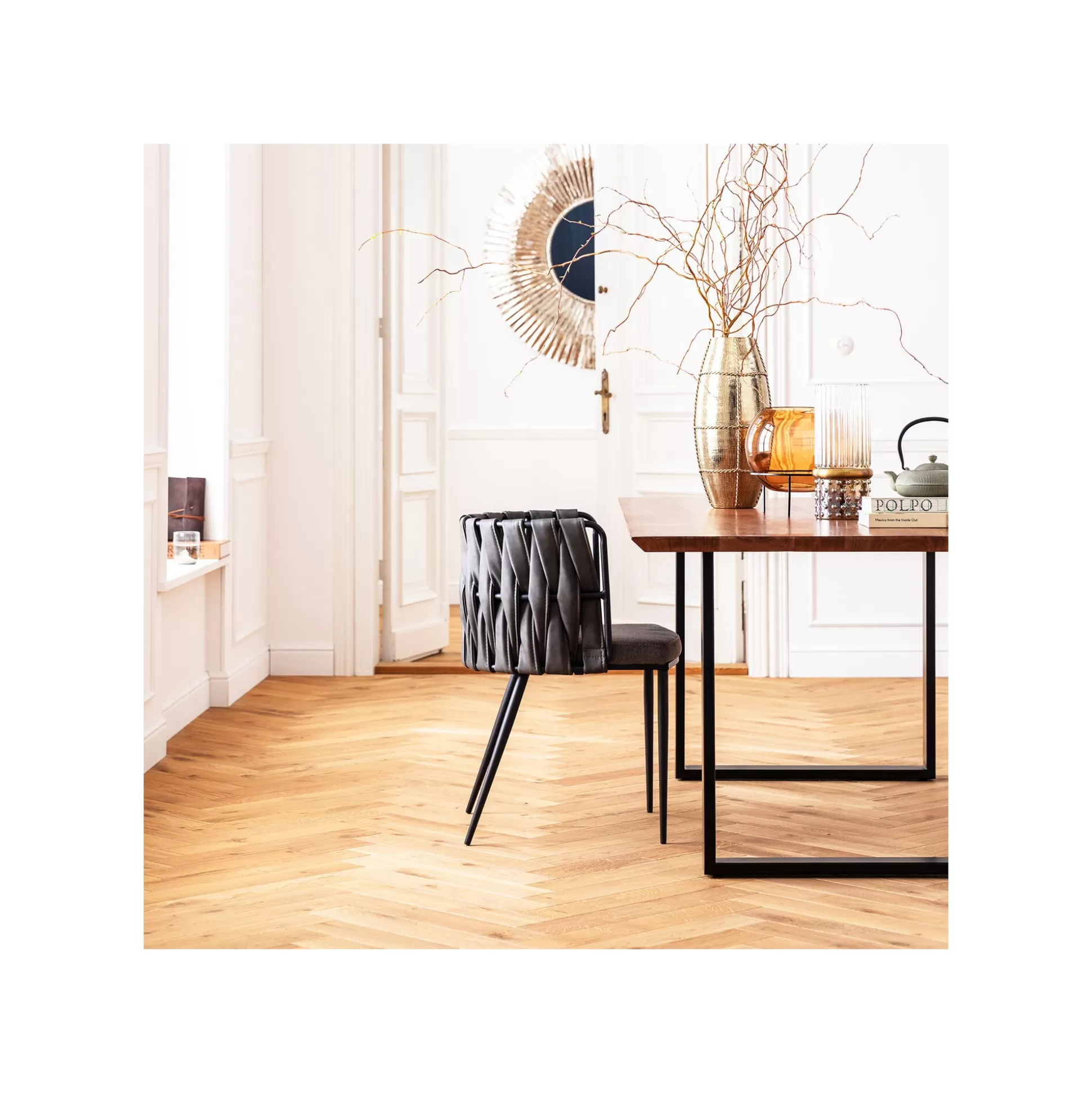 Table Symphony Acacia Noire 180x90cm ^KARE Design Online