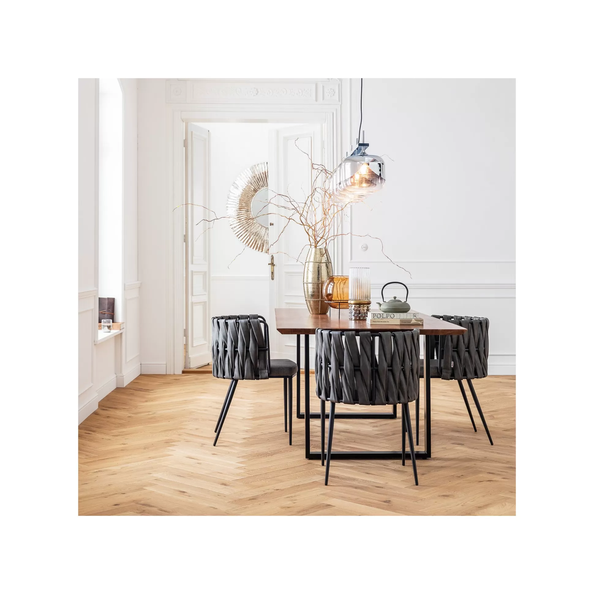 Table Symphony Acacia Noire 200x100cm ^KARE Design Fashion