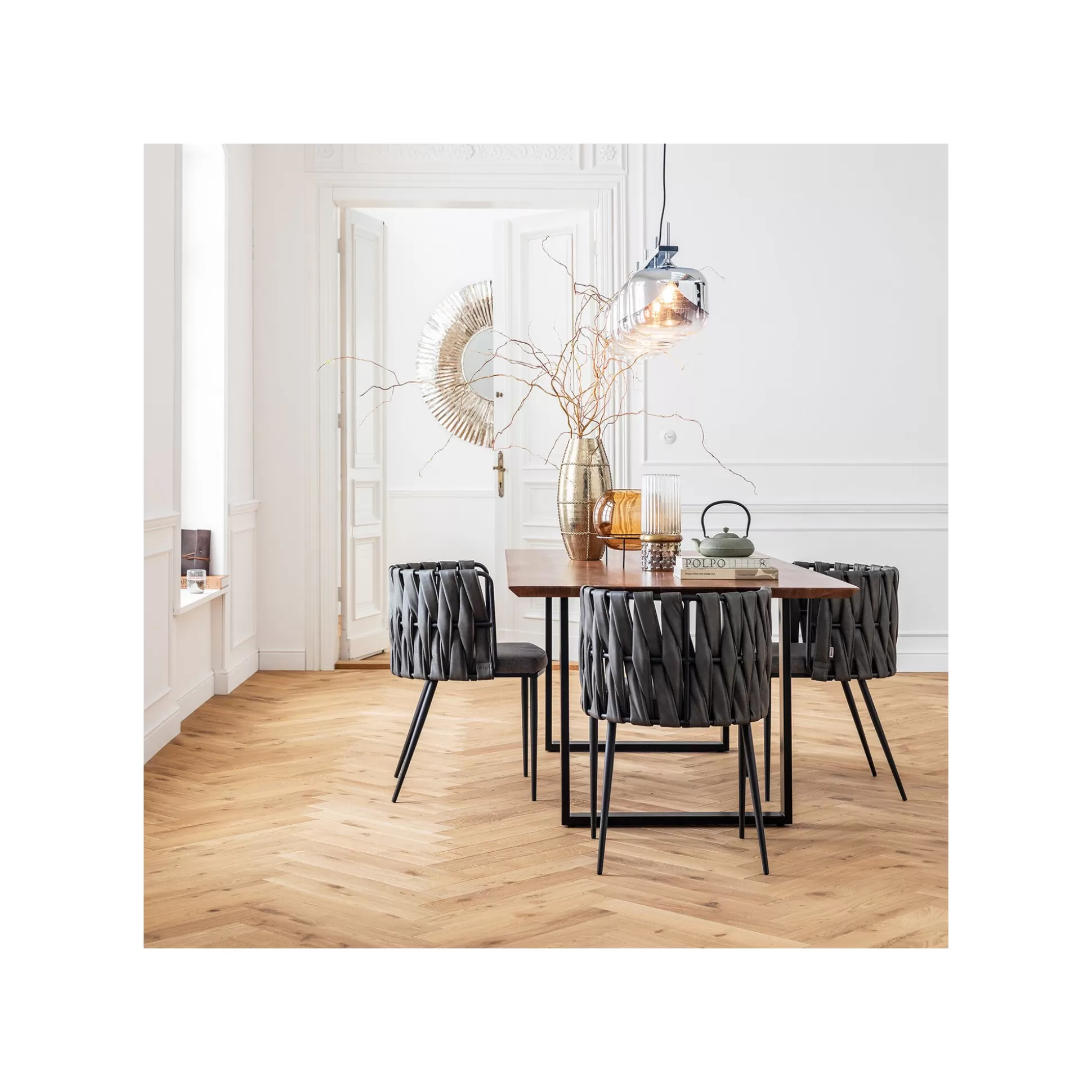 Table Symphony Acacia Noire 160x80cm ^KARE Design Shop