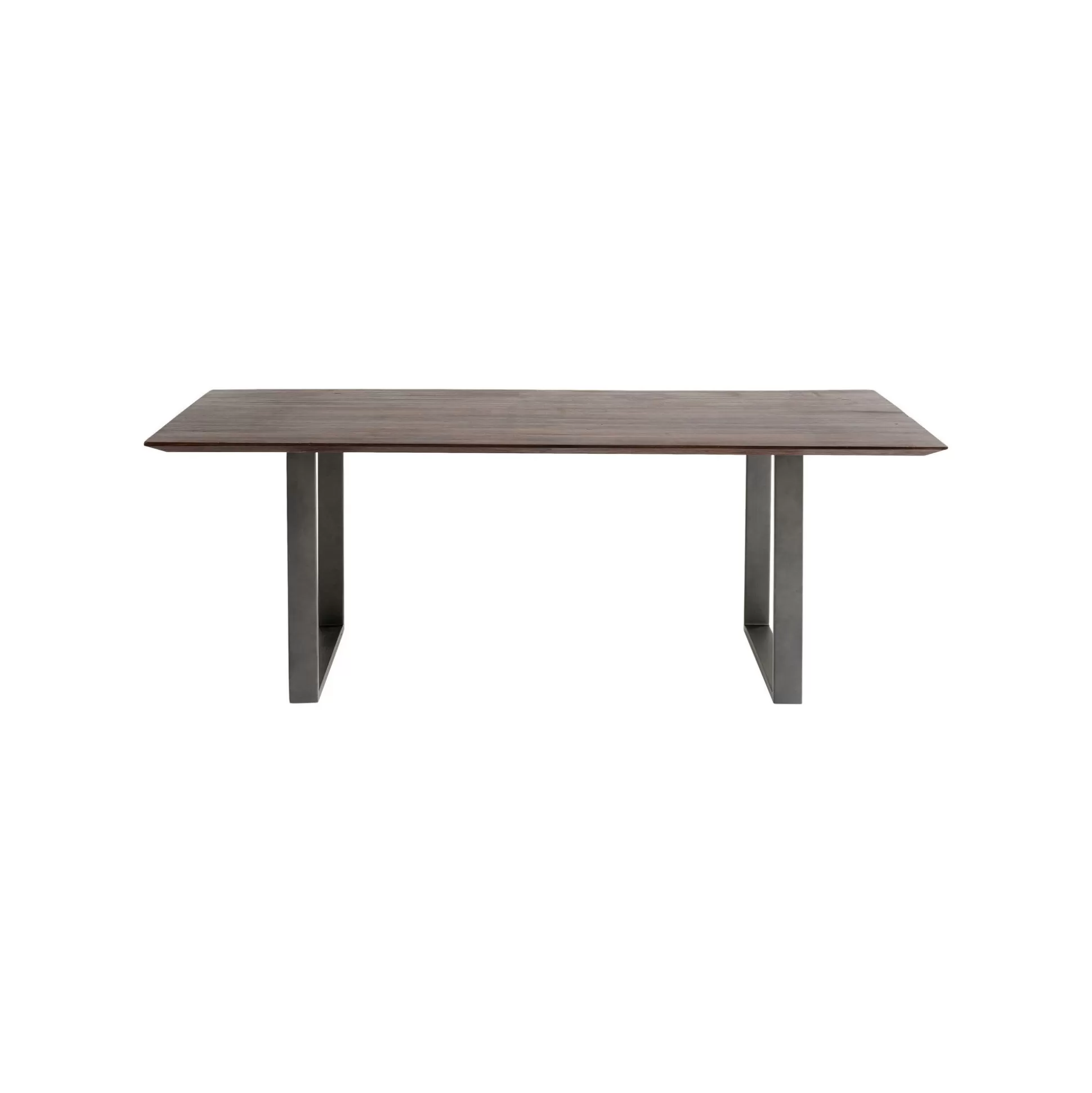 Table Symphony Noyer Acier 160x80cm ^KARE Design Cheap