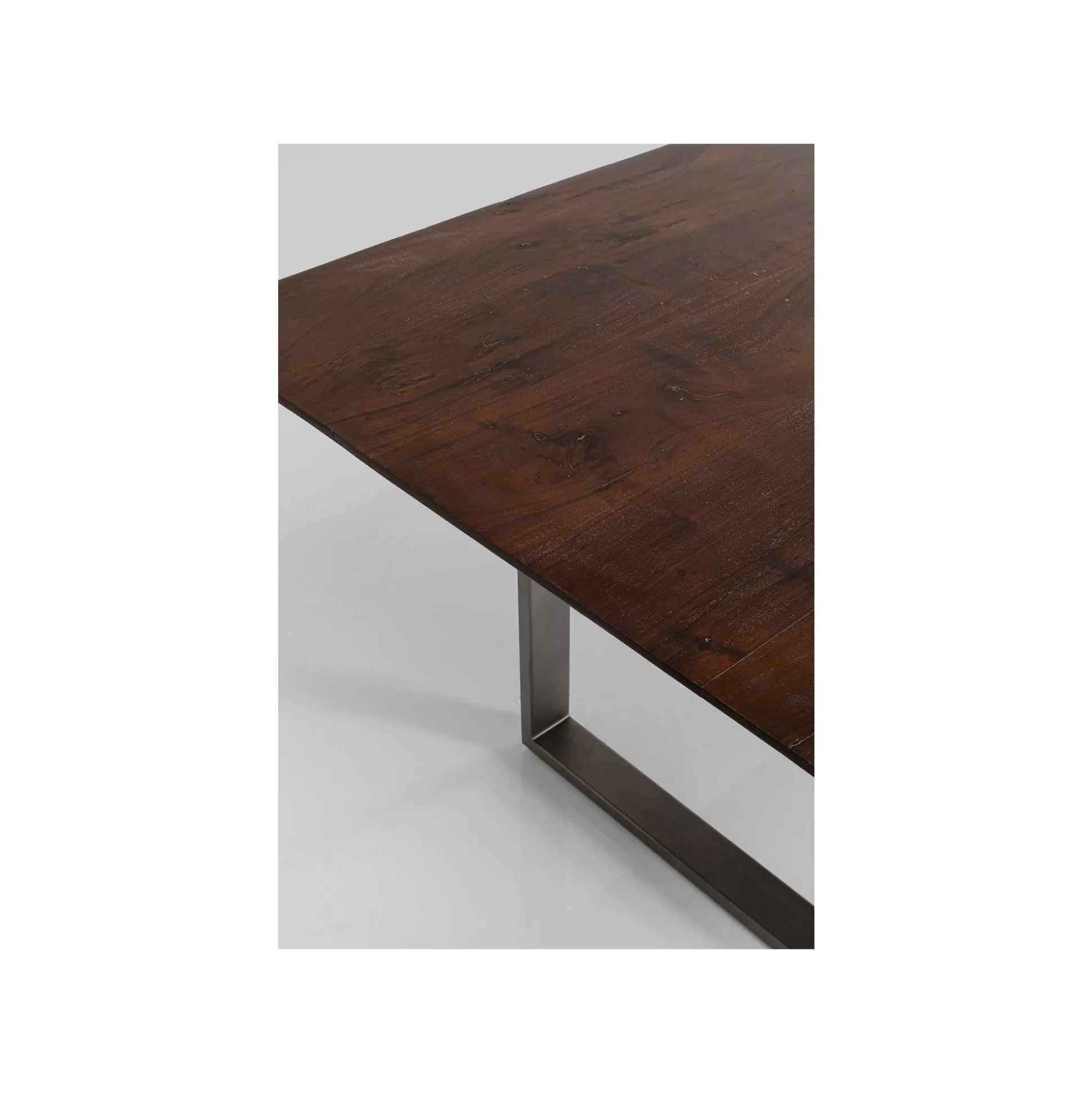 Table Symphony Noyer Acier 180x90cm ^KARE Design Cheap