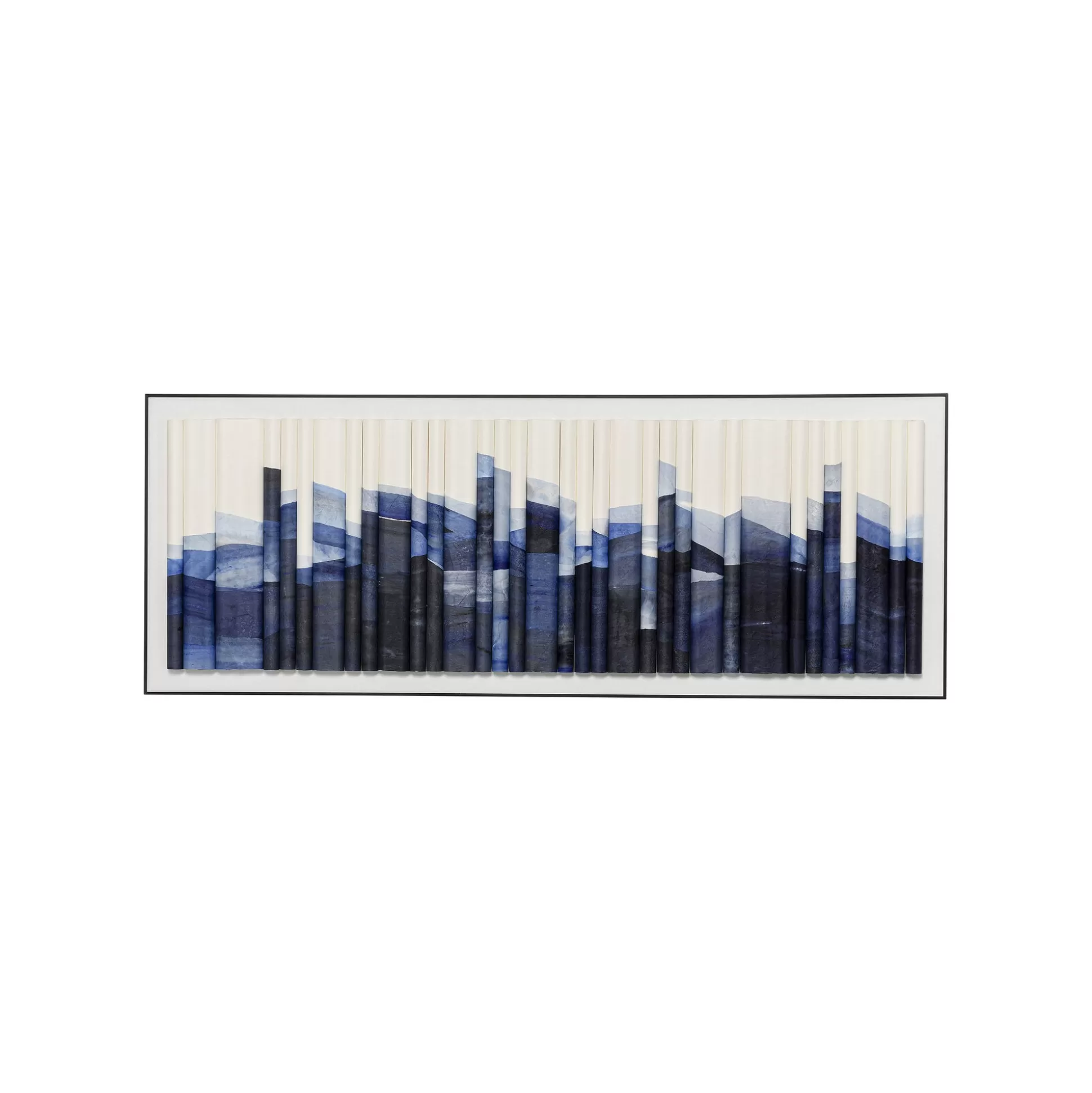 Tableau 3D Shadow Skyline Bleu 160x60cm ^KARE Design Best