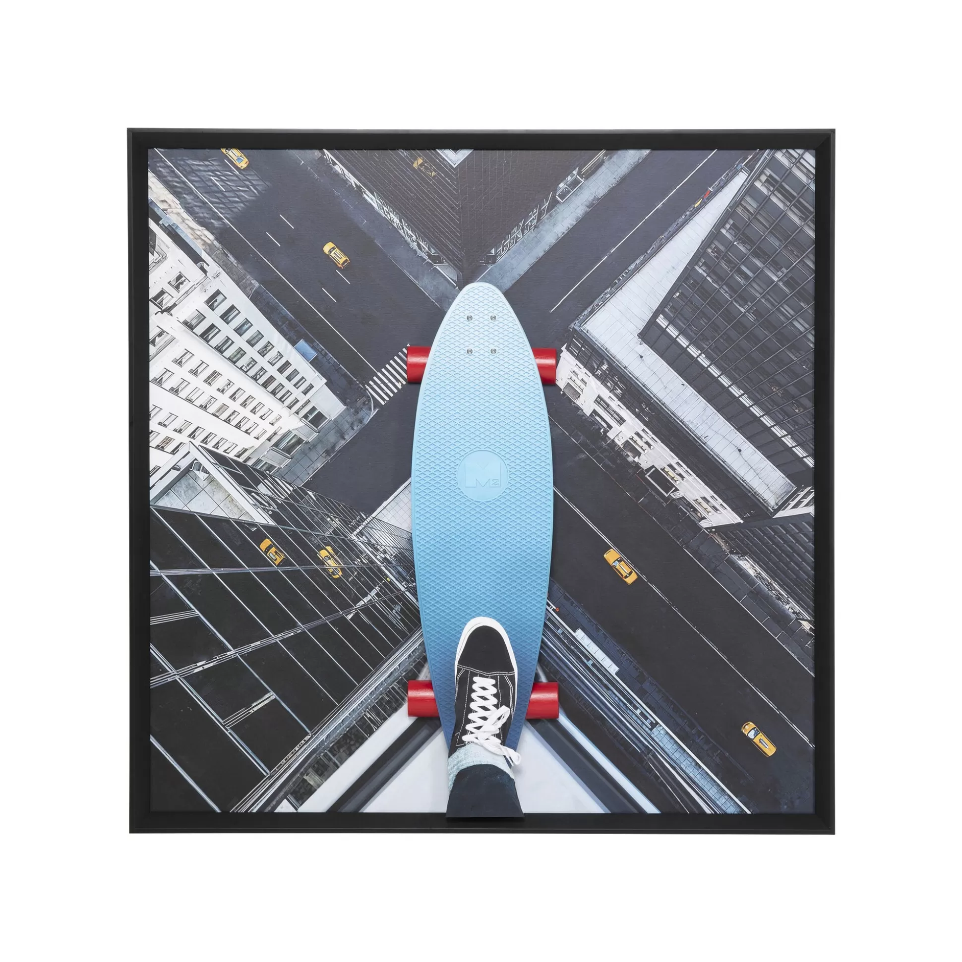 Tableau 3D Skater Building 149x149cm ^KARE Design Best Sale