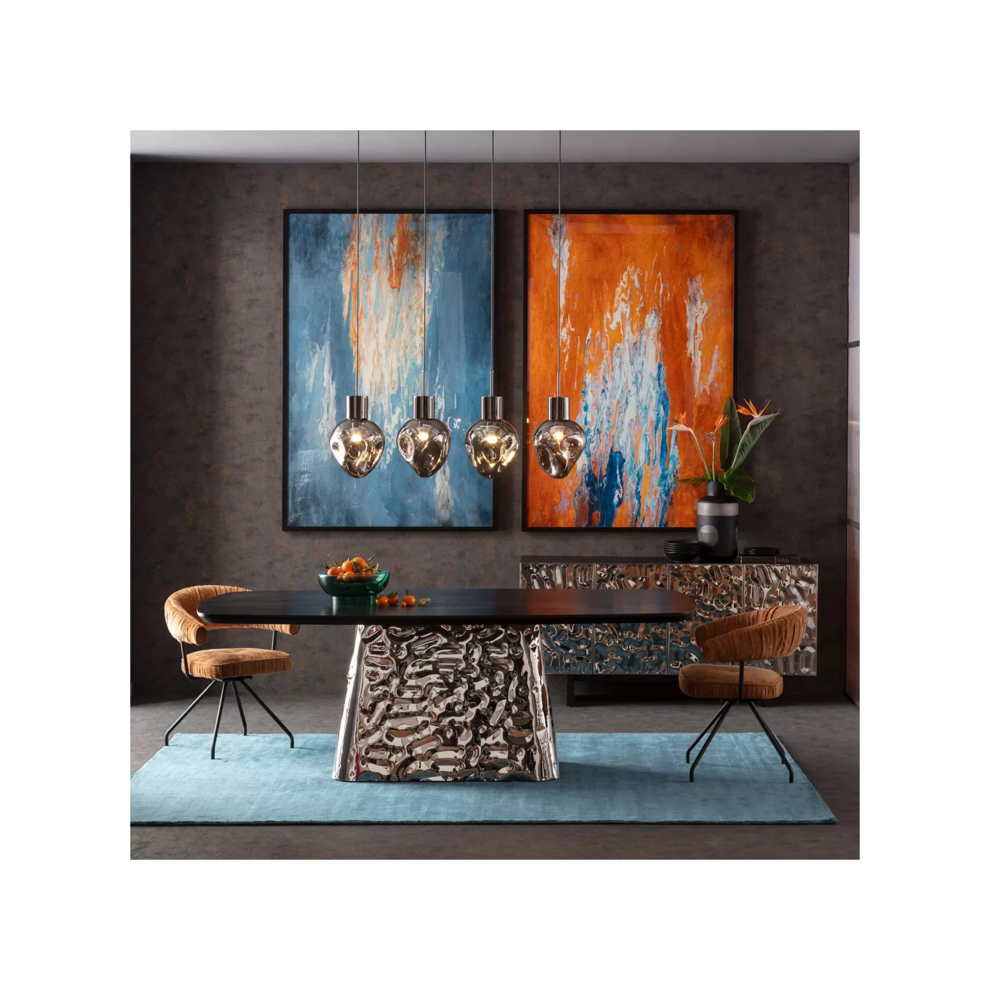 Tableau Frame Artistas Bleu 120x180cm ^KARE Design Best Sale