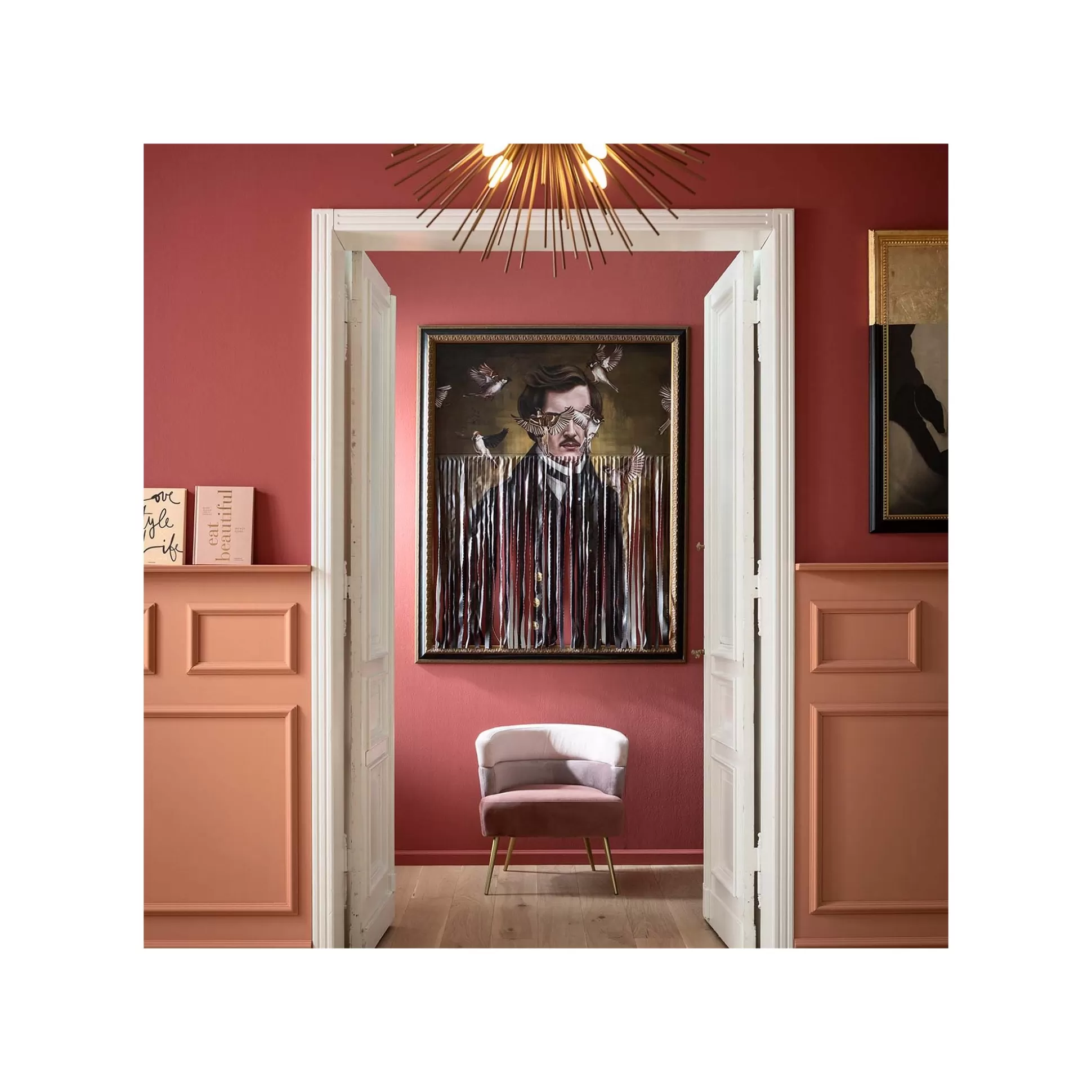 Tableau Frame Gentleman Cuts 130x163cm ^KARE Design Sale