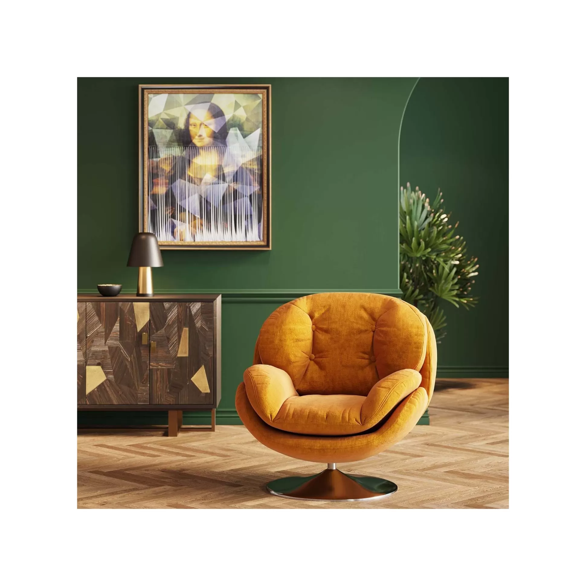 Tableau Frame Ma­de­moi­selle Lisa 130x163cm ^KARE Design Best