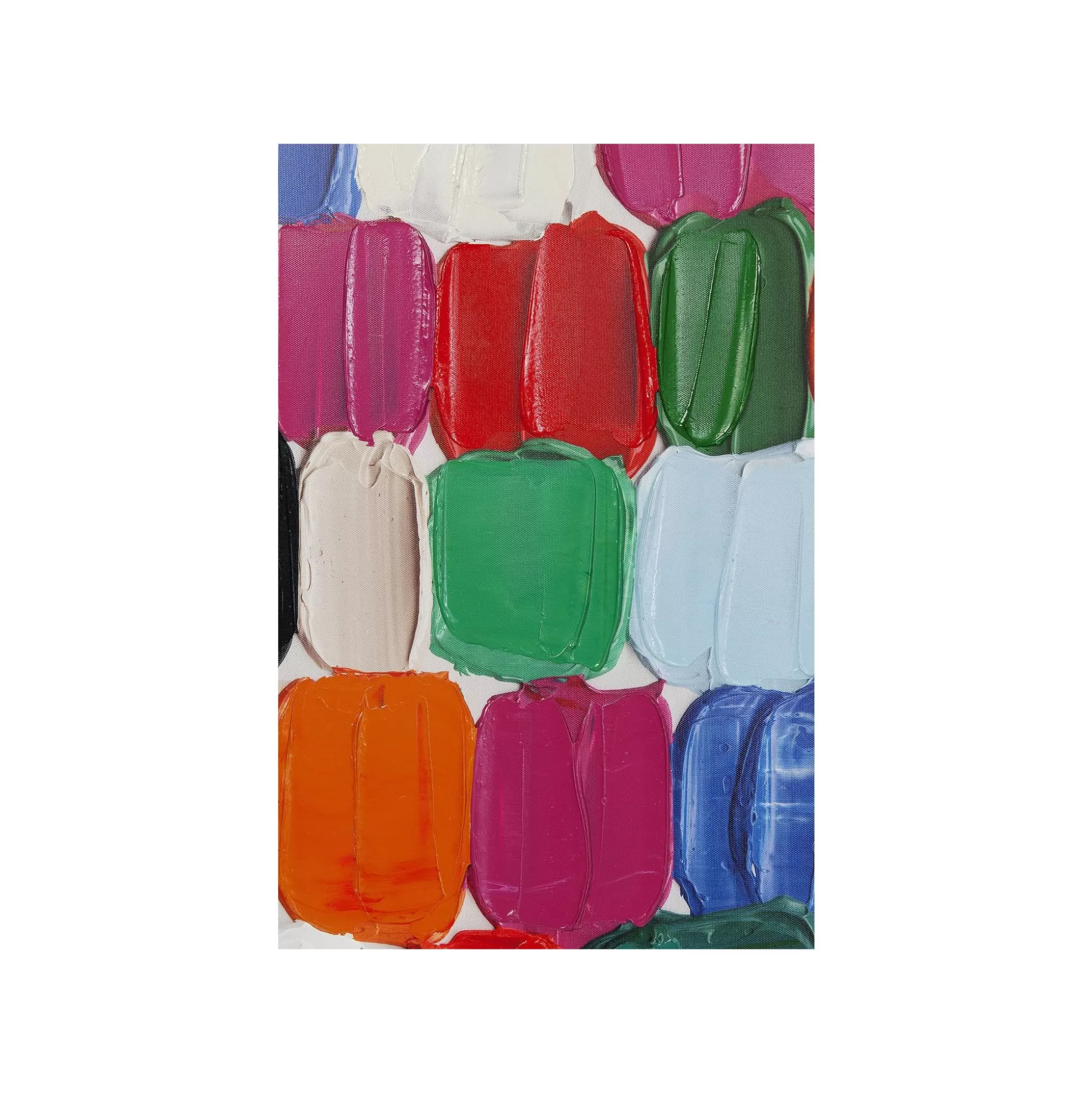 Tableau Touched Colorful Dots 200x140cm ^KARE Design Store