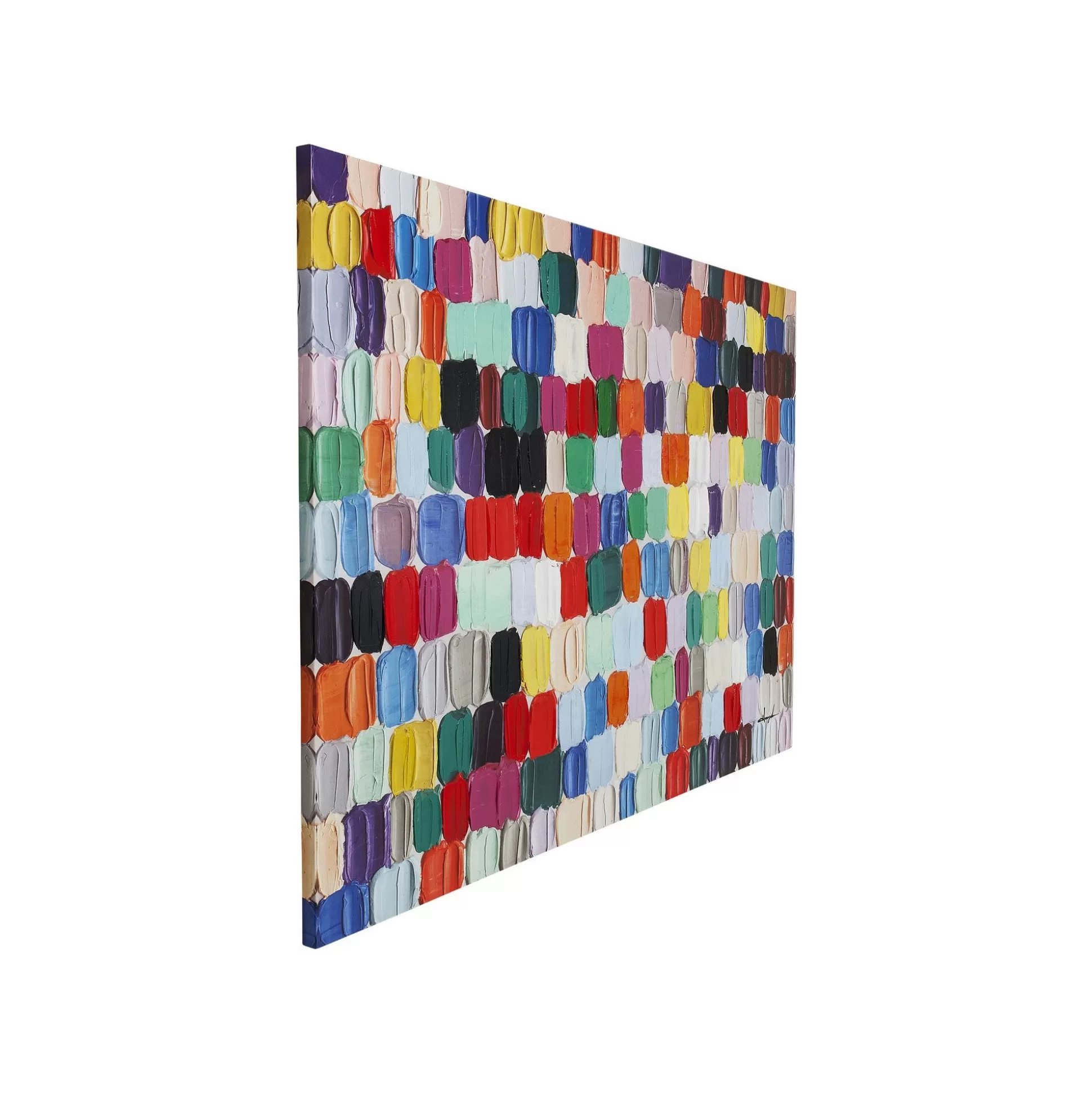 Tableau Touched Colorful Dots 200x140cm ^KARE Design Store
