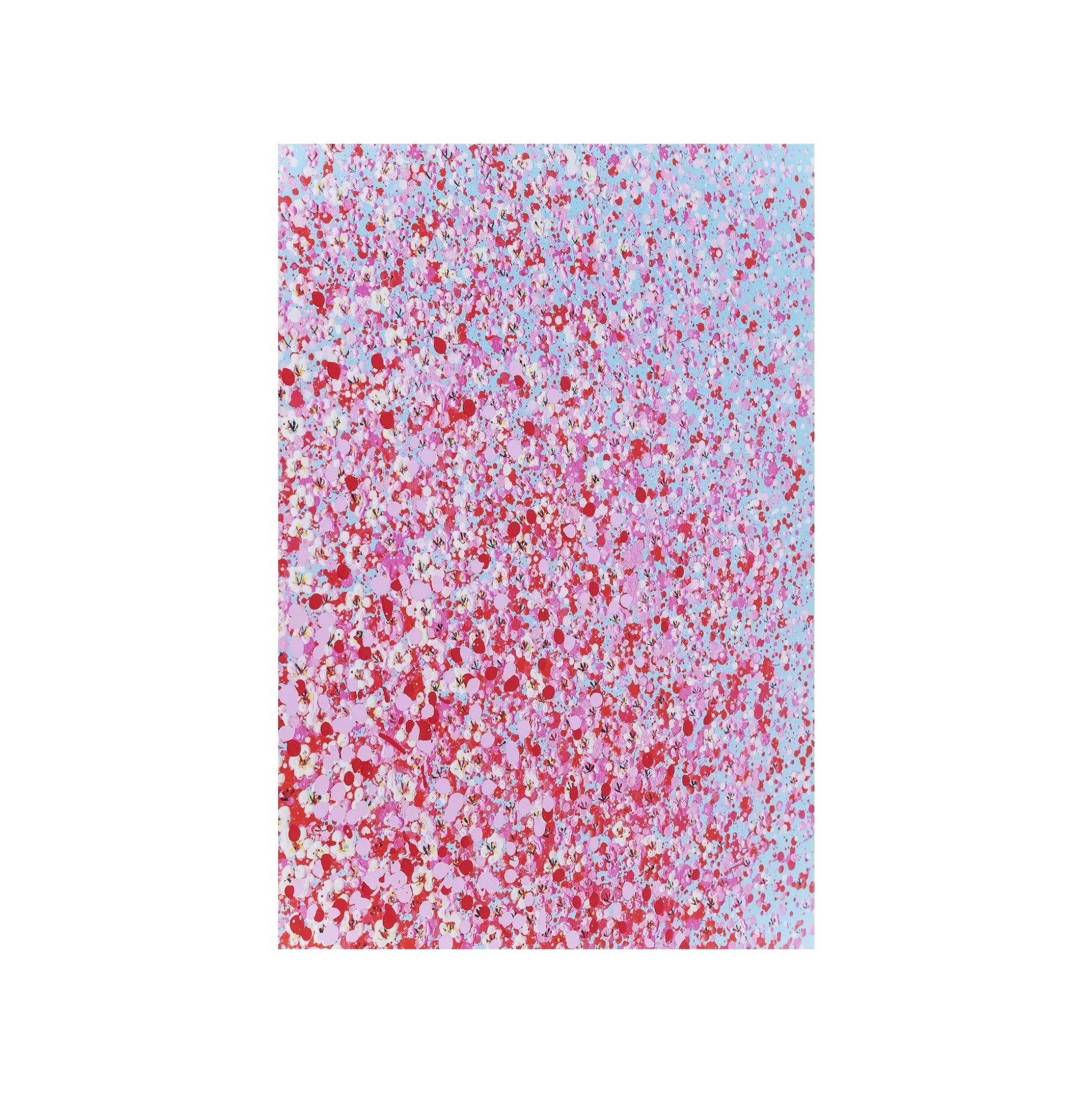 Tableau Touched Fleurs Pirogue Bleu Et Rose 80x100cm ^KARE Design Hot