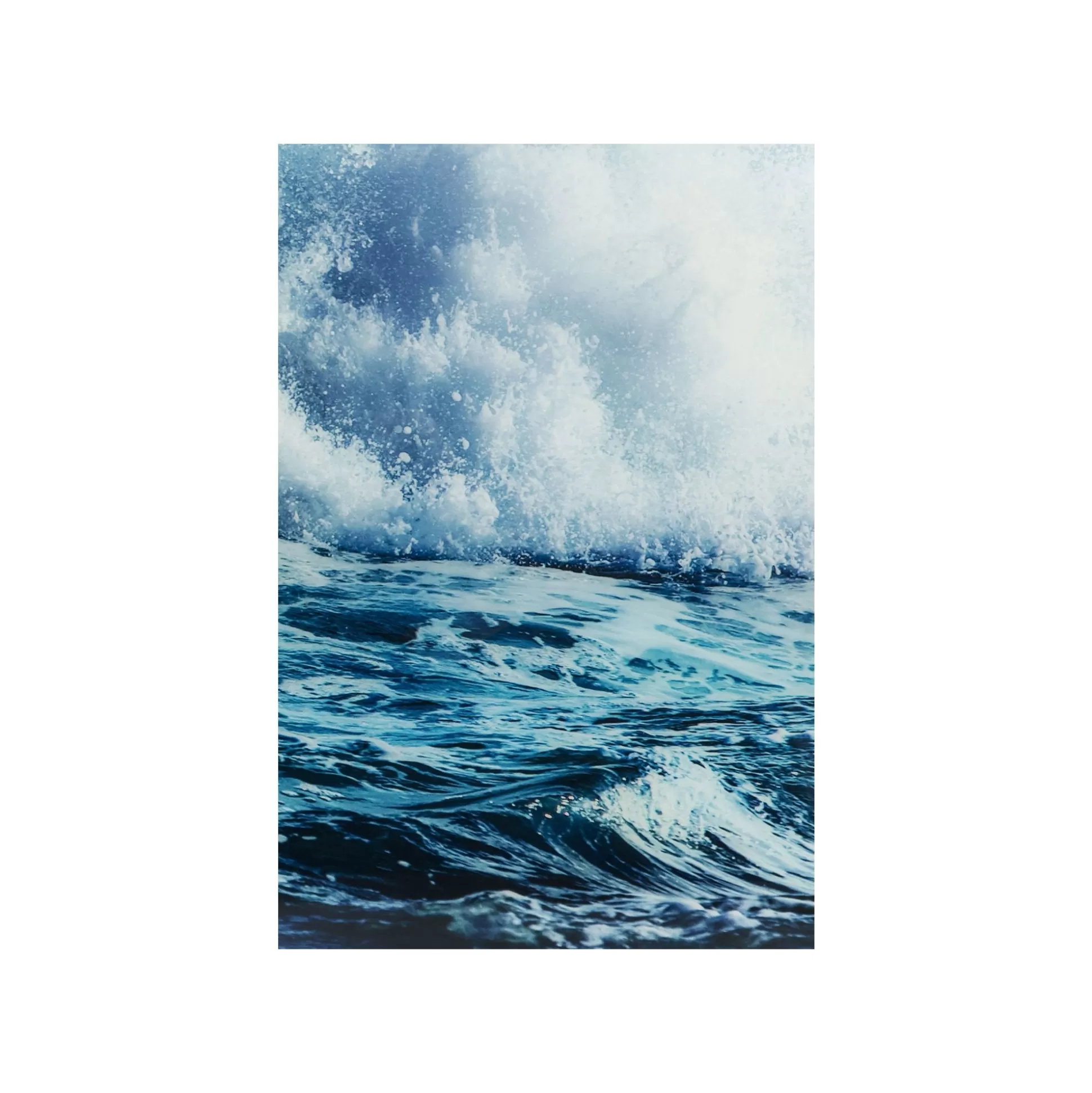 Tableaux En Verre Triptychon Vague 240x160cm Set De 3 ^KARE Design Best