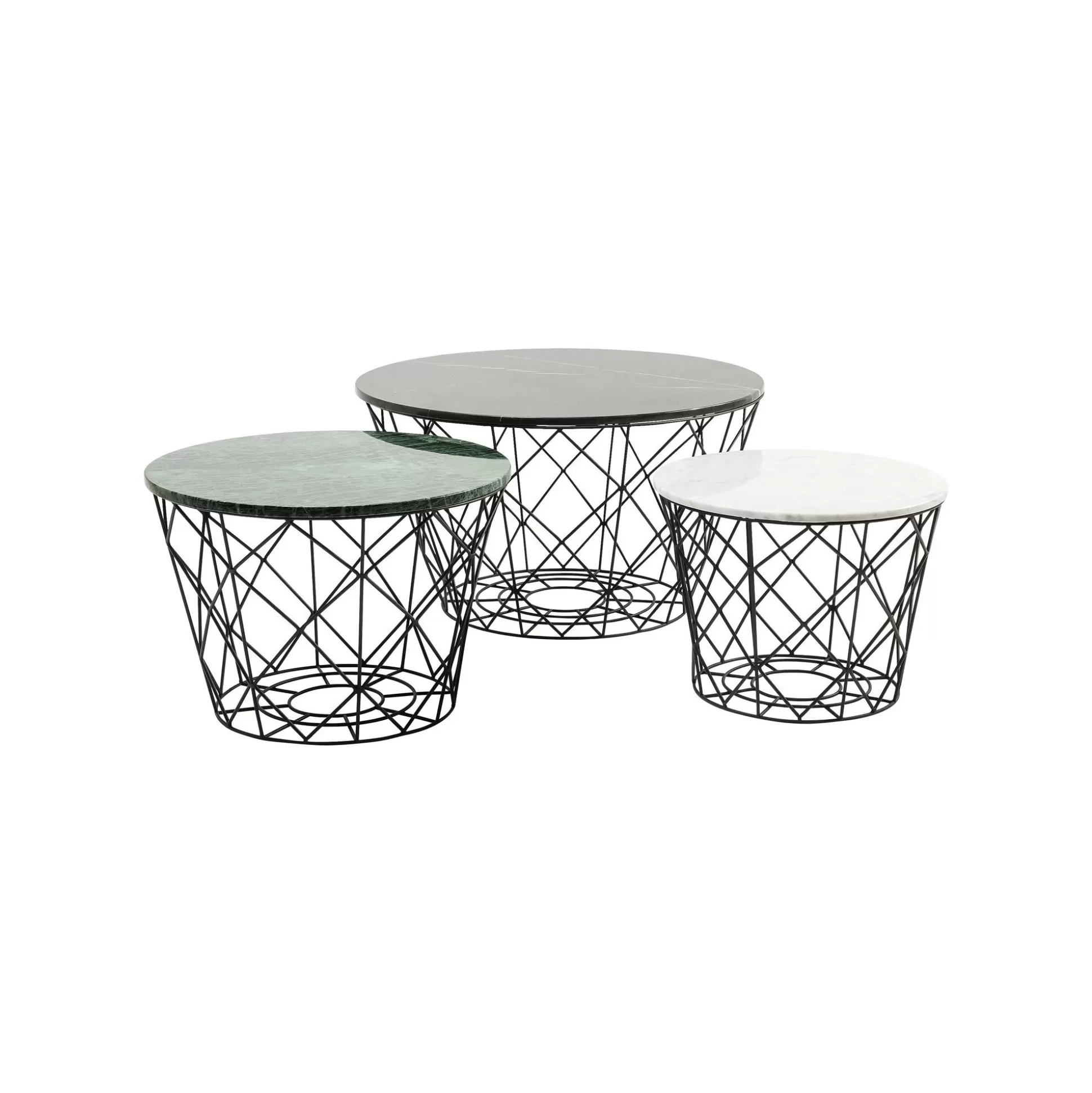 Tables Basses East Rond Set De 3 ^KARE Design Best