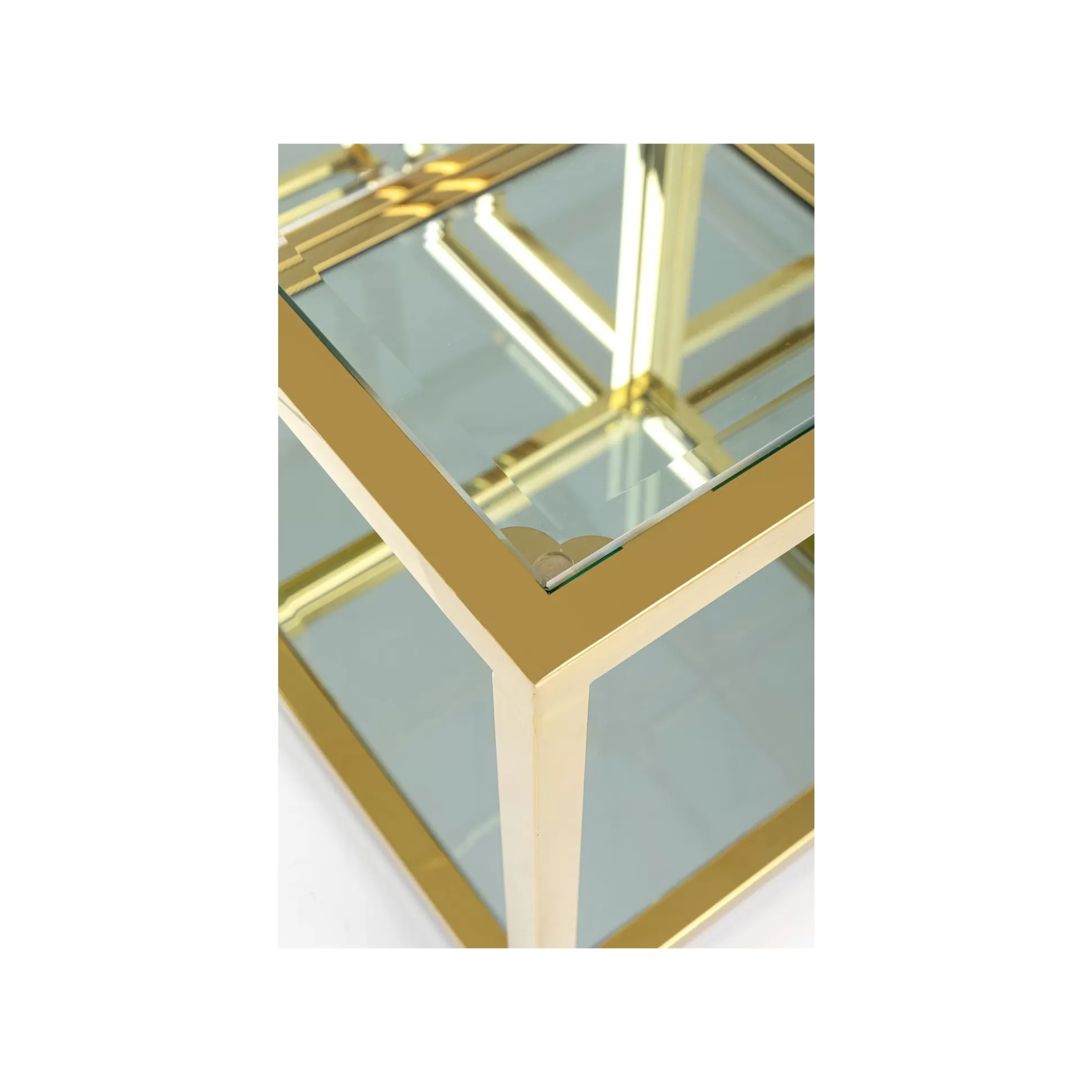 Tables Basses Orion Set De 4 Dorées ^KARE Design Outlet