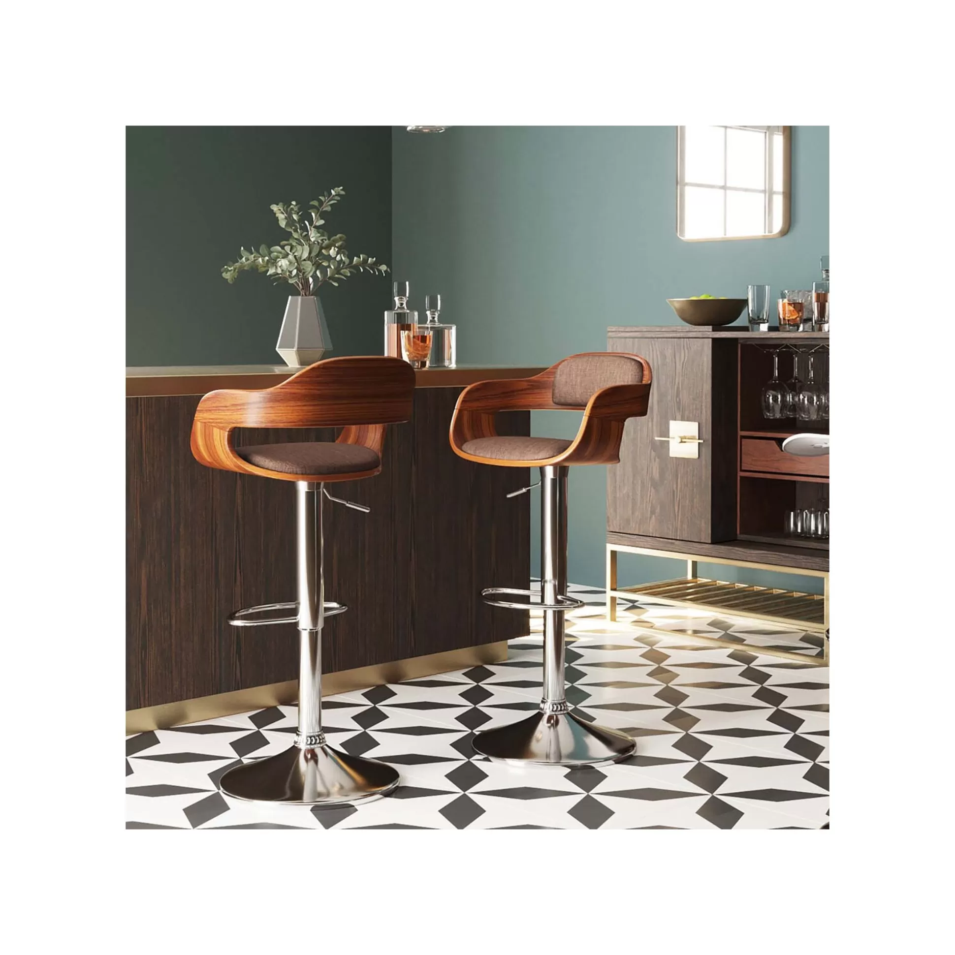 Tabouret De Bar Monaco Choco ^KARE Design Best