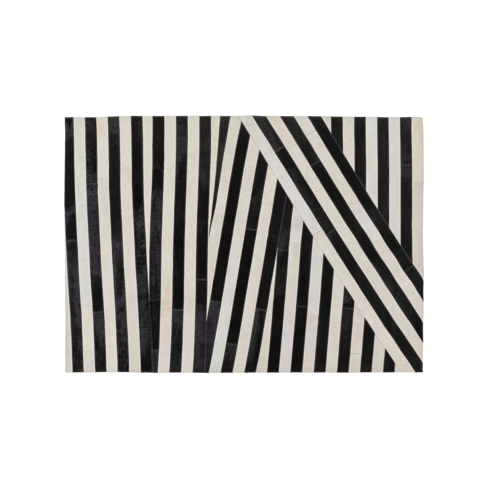 Tapis Tapes Noir Et Blanc 240x170cm ^KARE Design Online