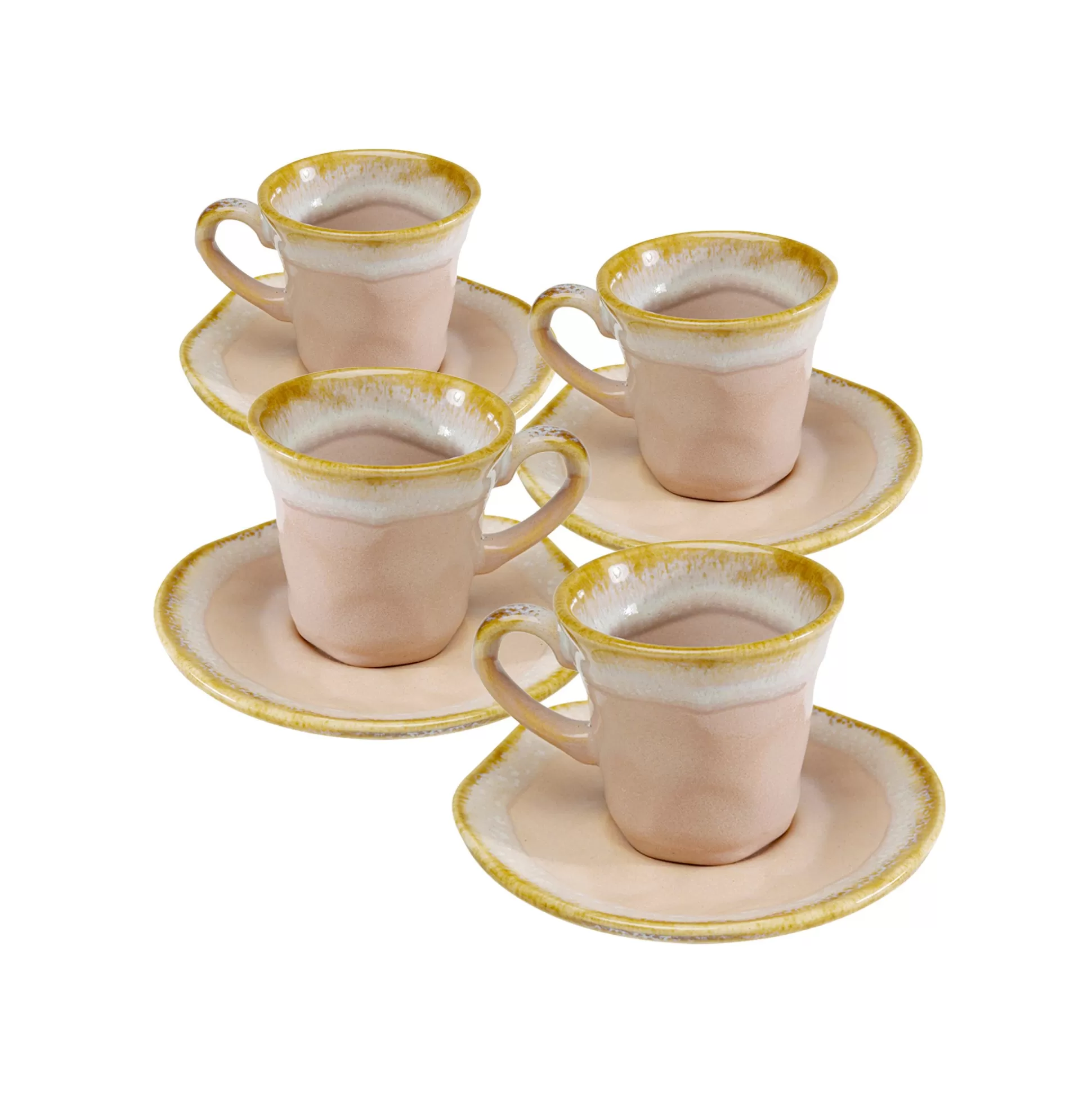 Tasses à Café Nala Roses Set De 4 ^KARE Design Clearance