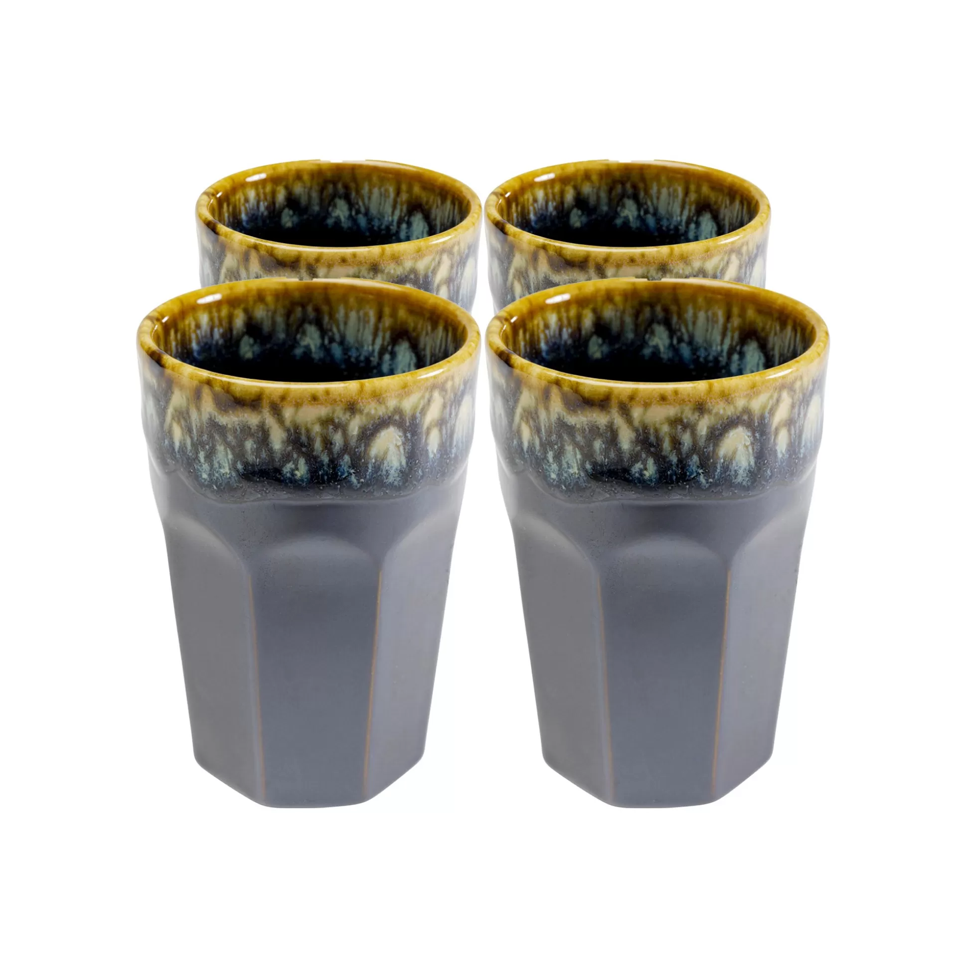 Tasses Lio Bleues Set De 4 ^KARE Design Flash Sale