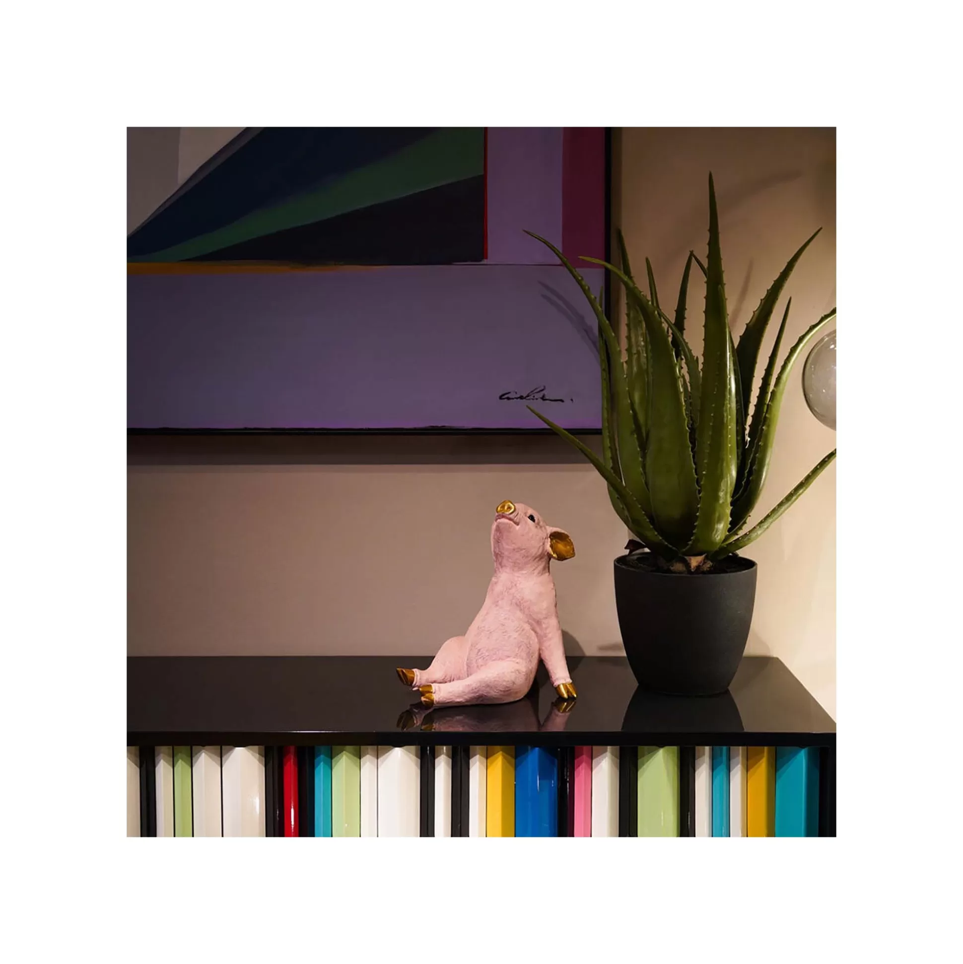 Tirelire Chillax Cochon Rose ^KARE Design Discount