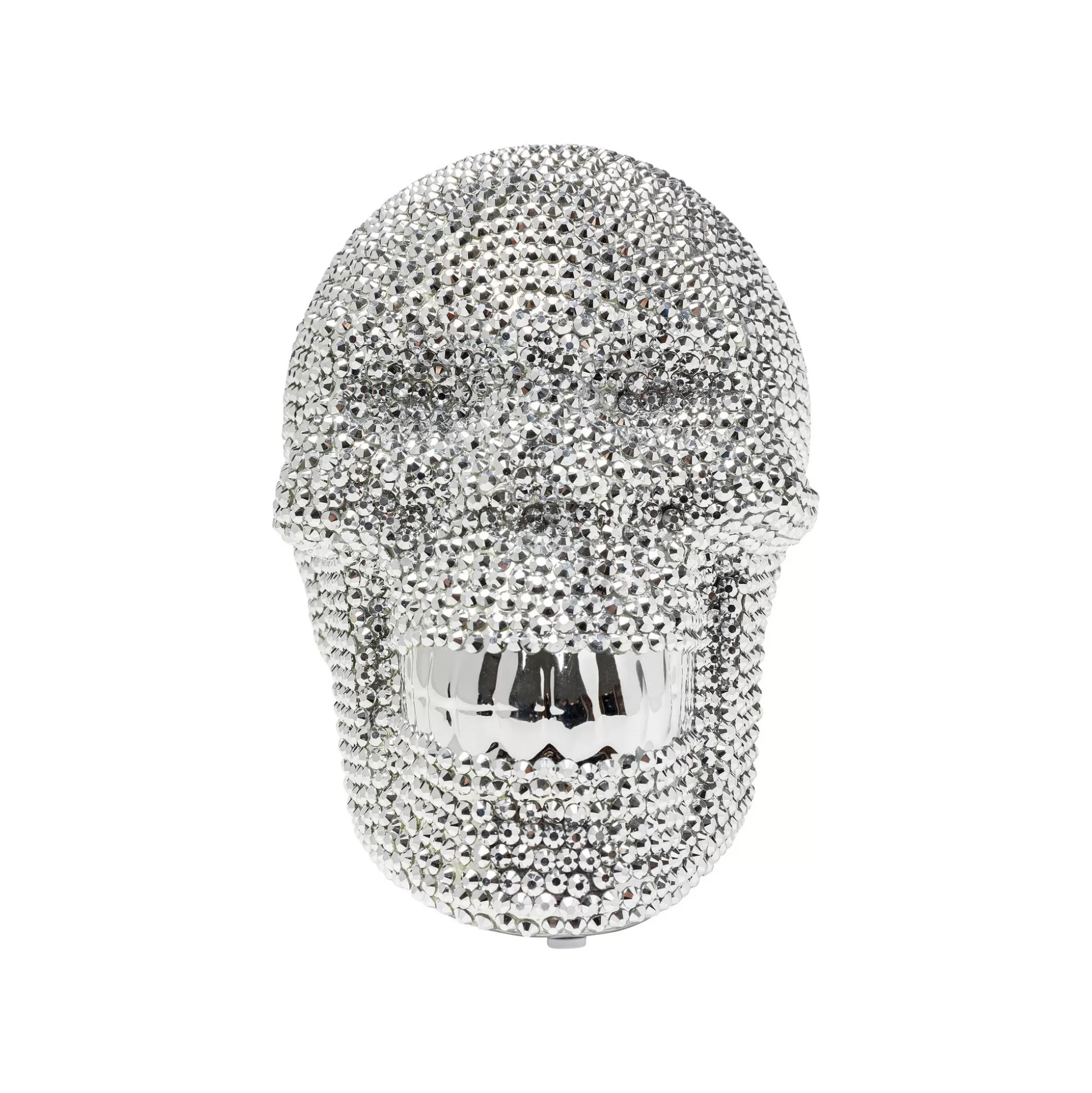 Tirelire Skull Crystal Argentée ^KARE Design Store