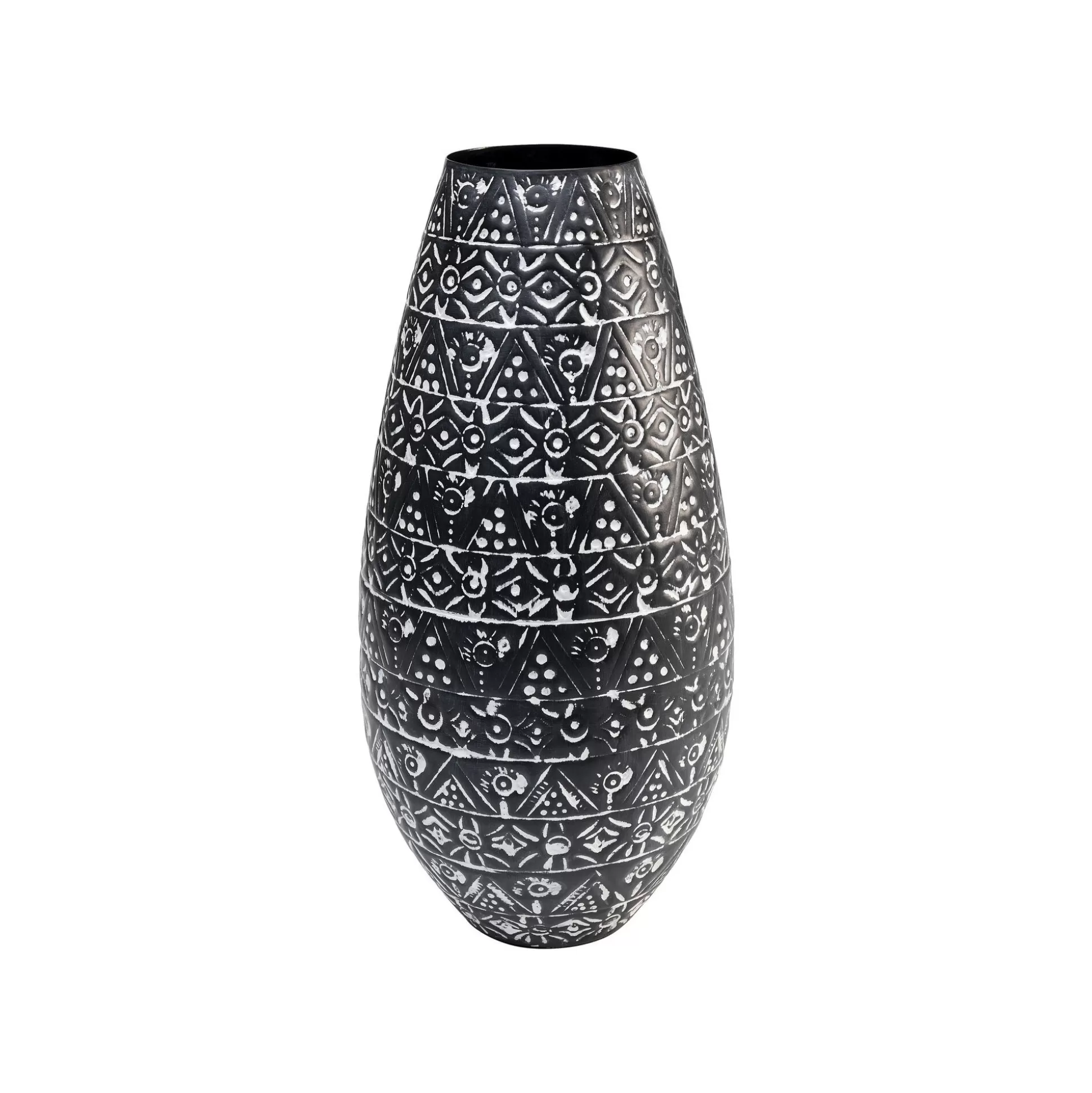 Vase Sketch Noir Et Blanc 41cm ^KARE Design Shop