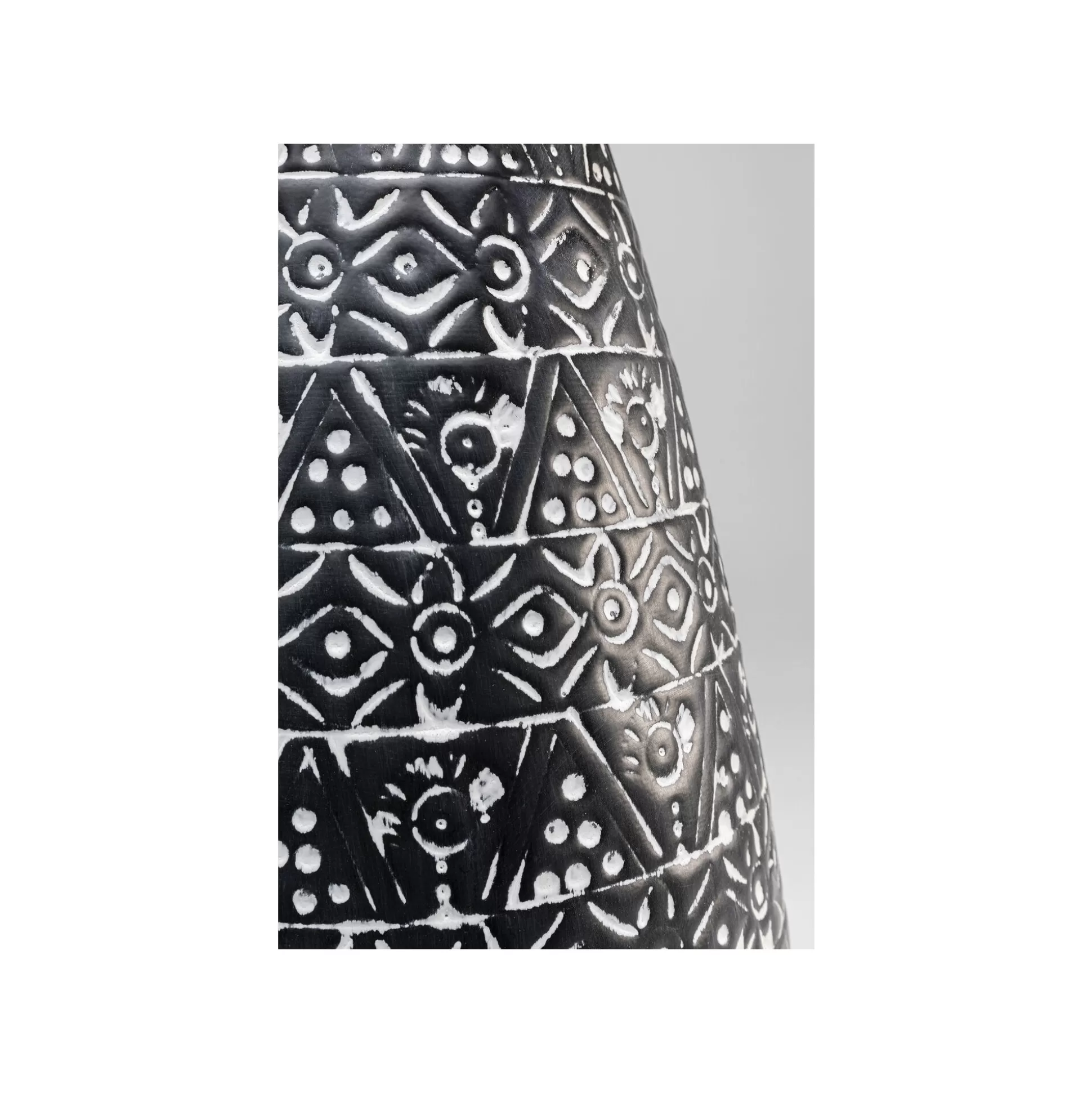 Vase Sketch Noir Et Blanc 41cm ^KARE Design Shop