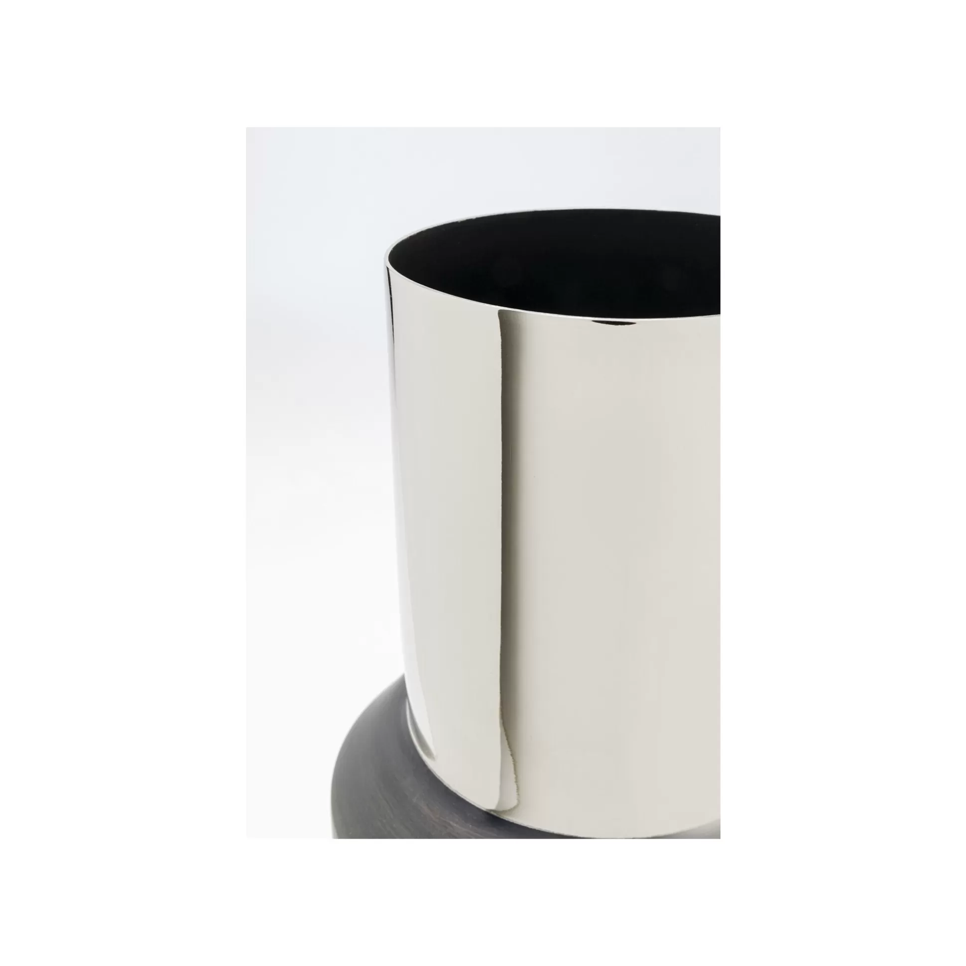 Vase Vesuv 51cm Gris Et Argenté ^KARE Design Sale