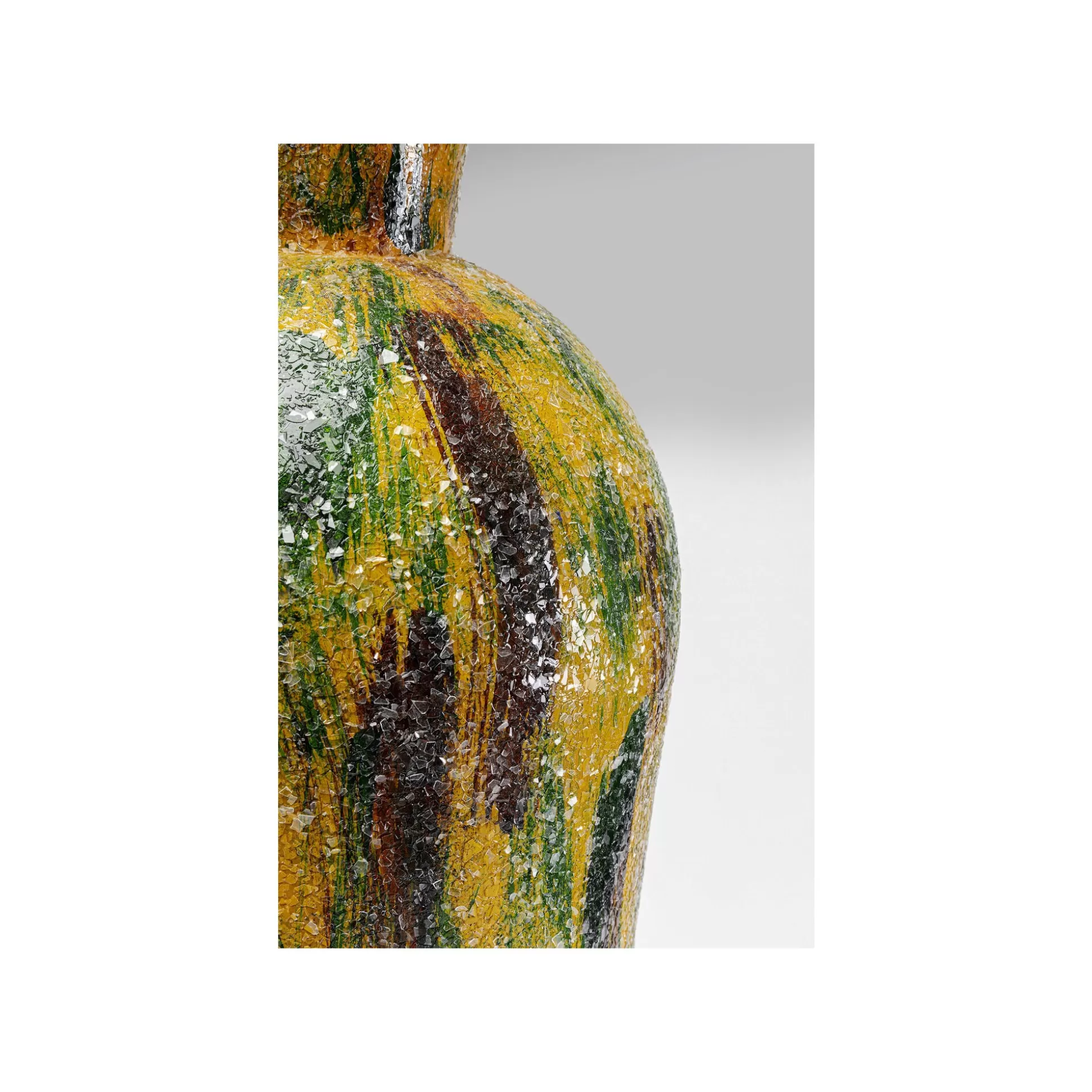 Vase Zumba Jaune 77cm ^KARE Design Outlet