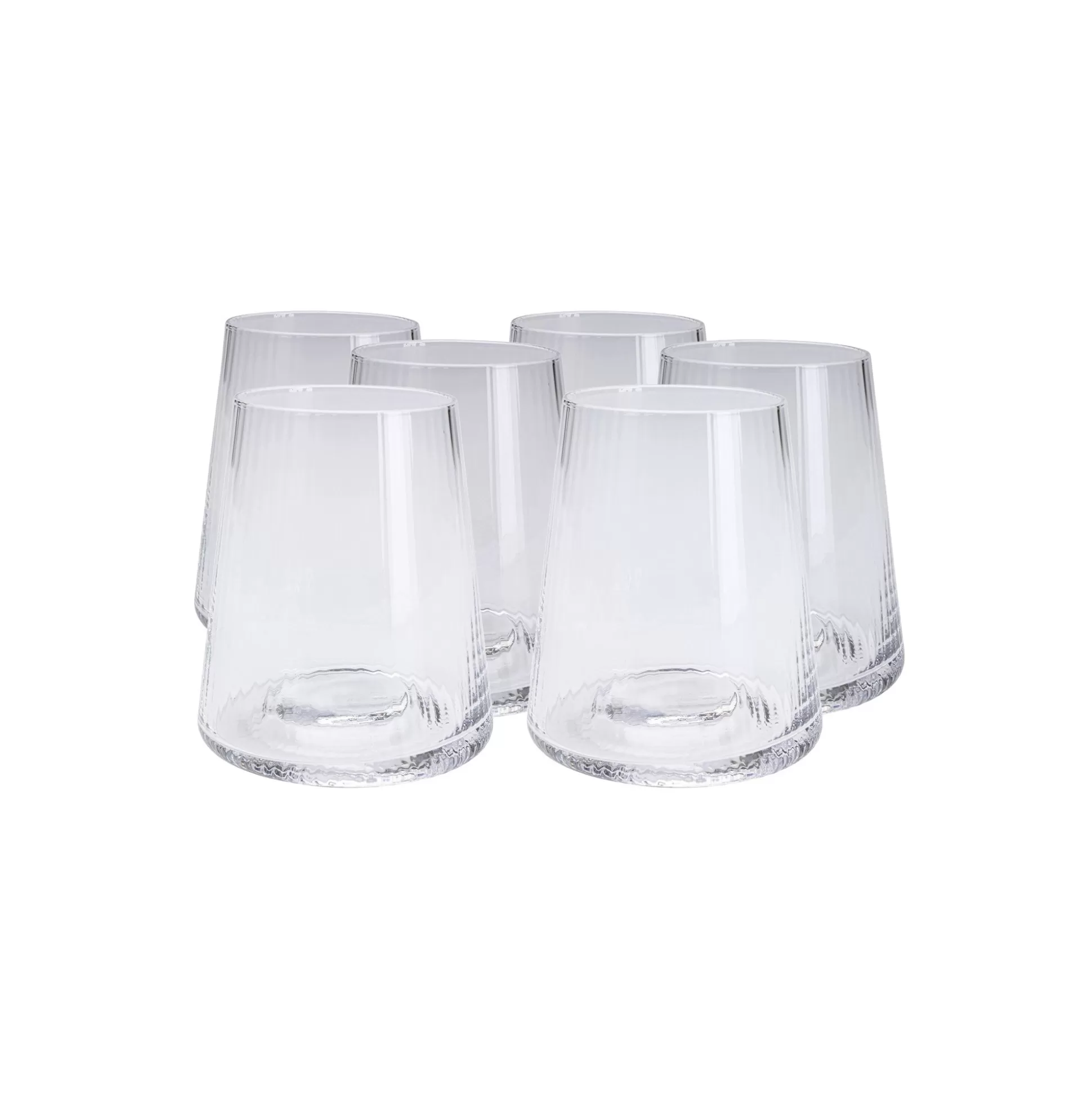 Verres à Eau Riffle Set De 6 ^KARE Design Flash Sale