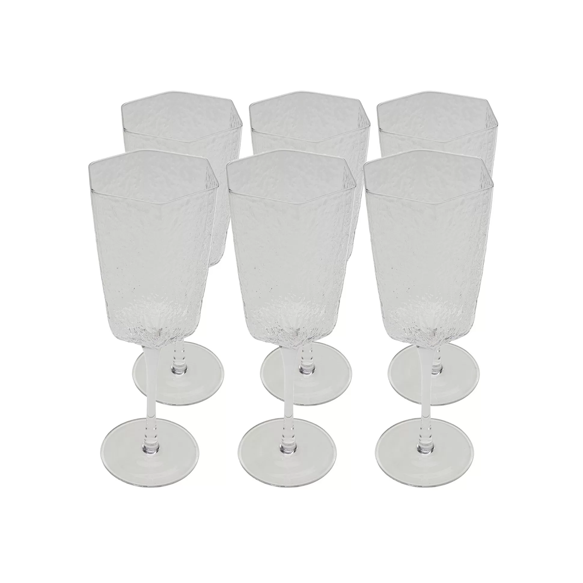 Verres à Vin Blanc Cascata Set De 6 ^KARE Design Flash Sale