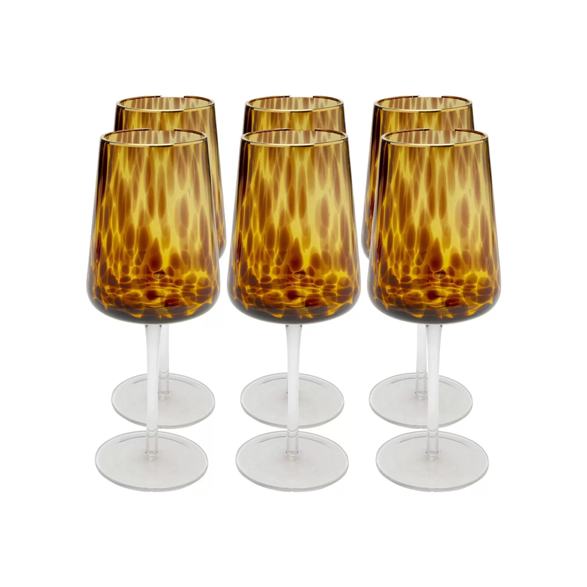 Verres à Vin Caramel Set De 4 ^KARE Design Best Sale