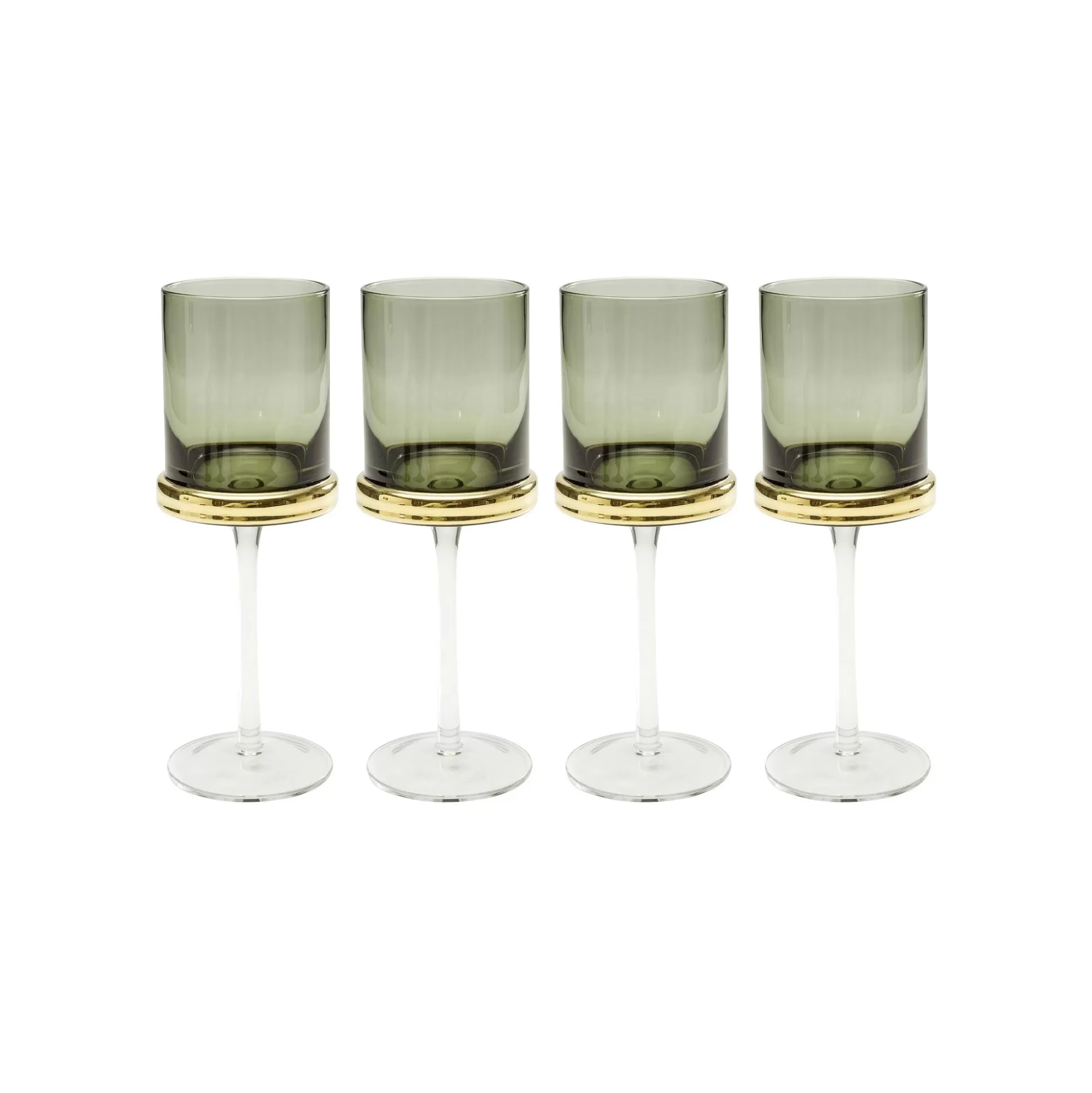 Verres à Vin Rouge Innocent Fumé Set De 4 ^KARE Design Cheap