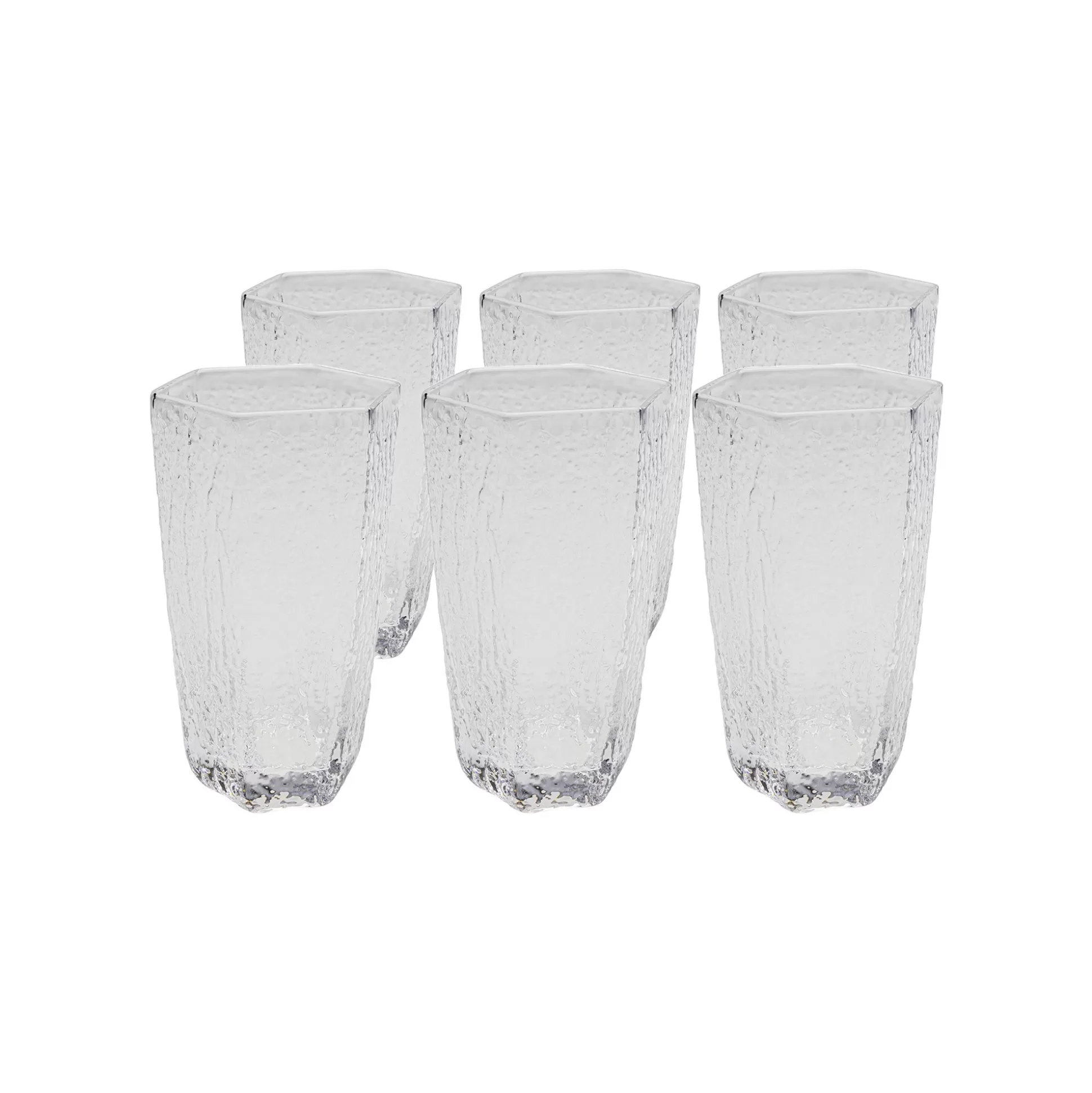 Verres Hauts Cascata Set De 6 ^KARE Design Online