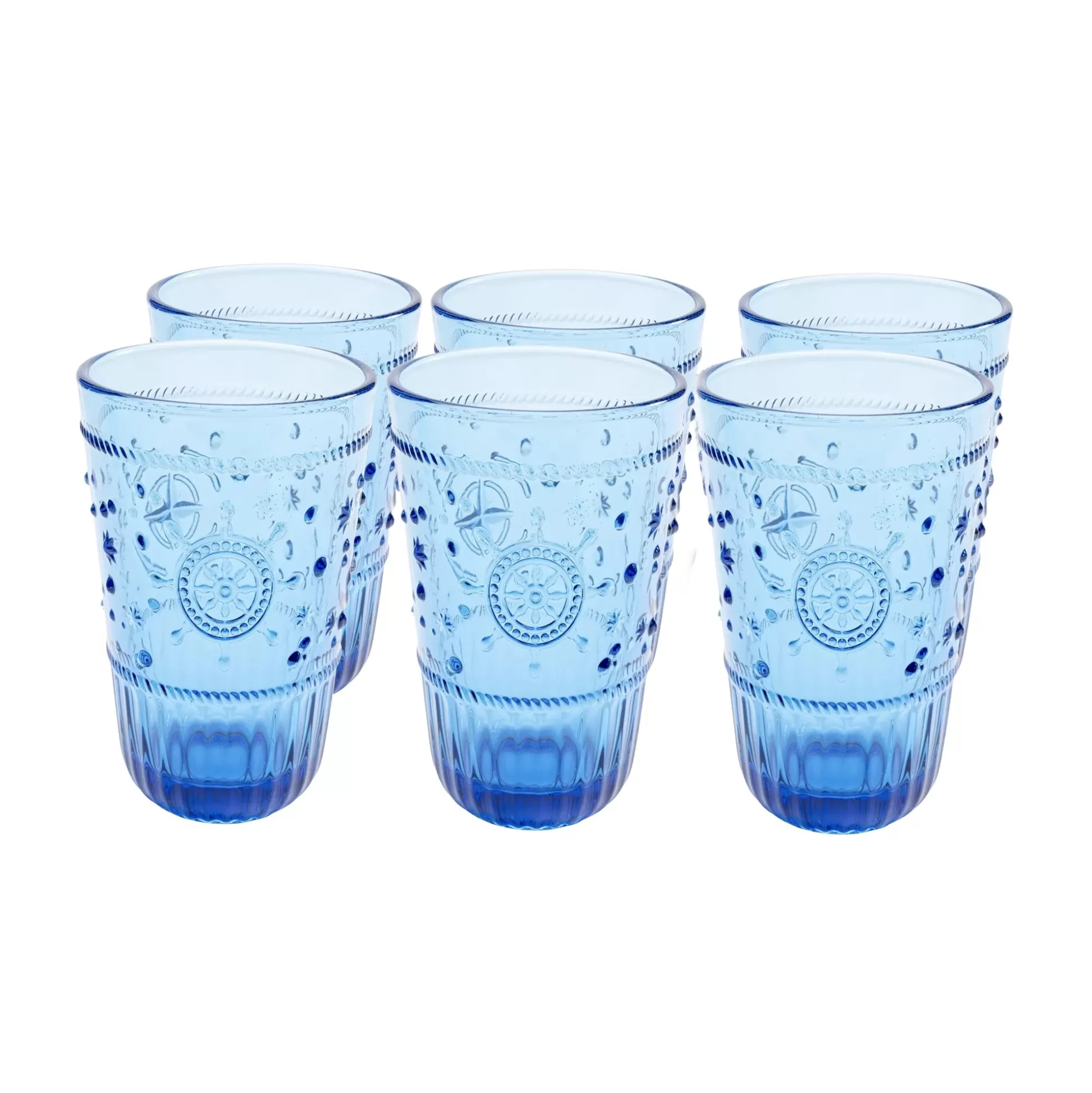 Verres Hauts Greece Bleus Set De 6 ^KARE Design Store